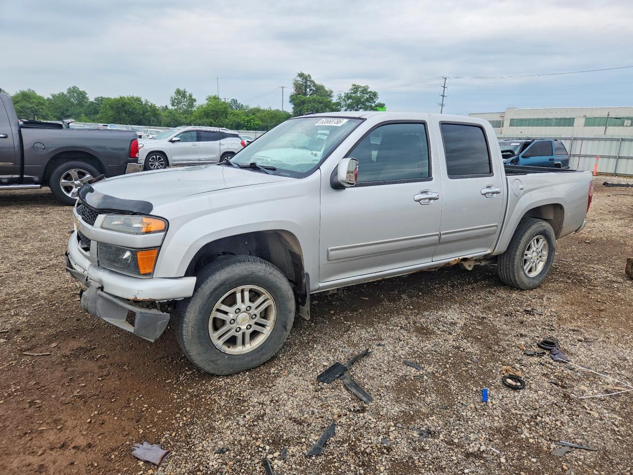 2012 Chevrolet Colorado Lt Silver vin: 1GCHTCFE5C8116217