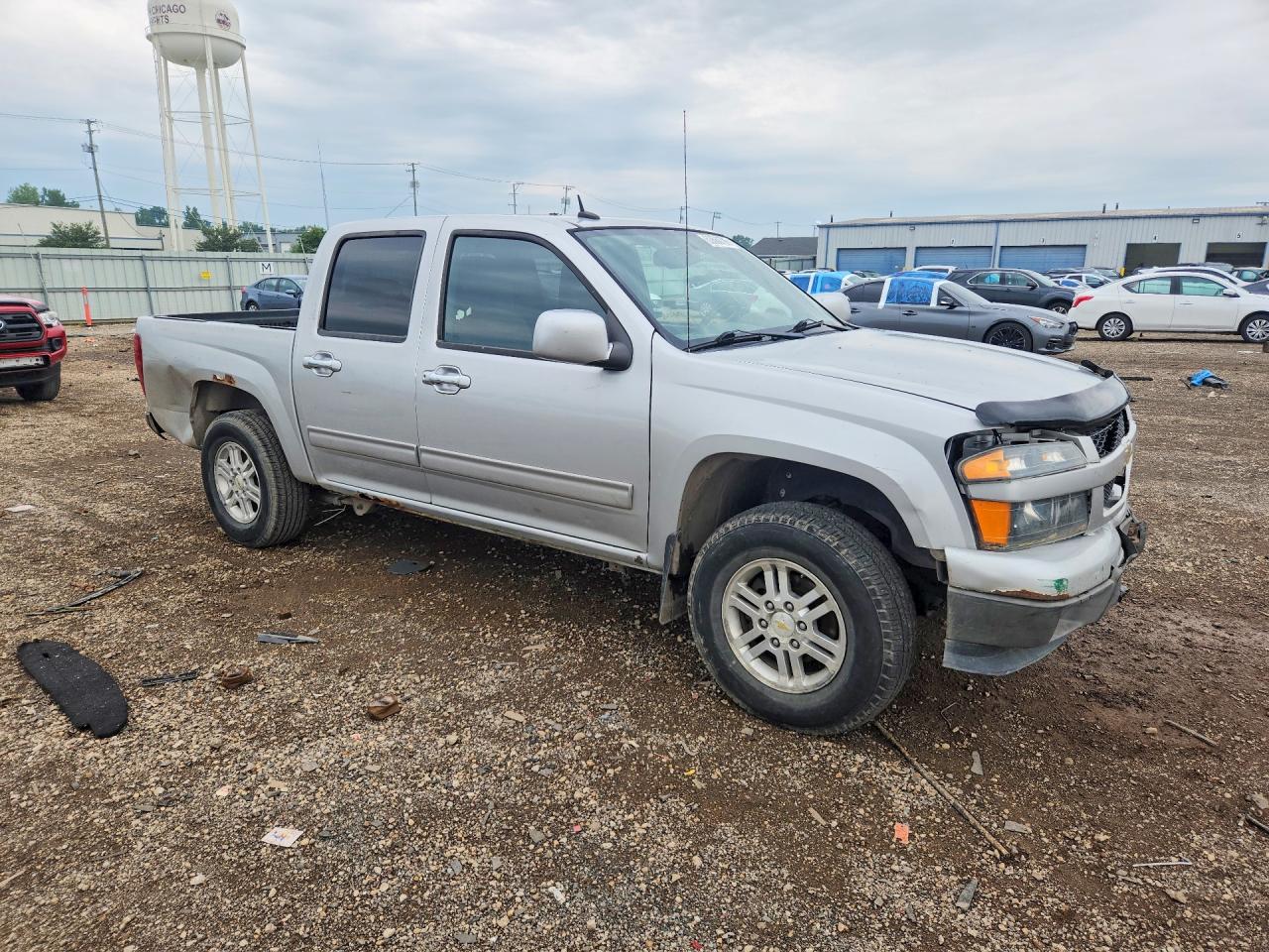 2012 Chevrolet Colorado Lt Silver vin: 1GCHTCFE5C8116217