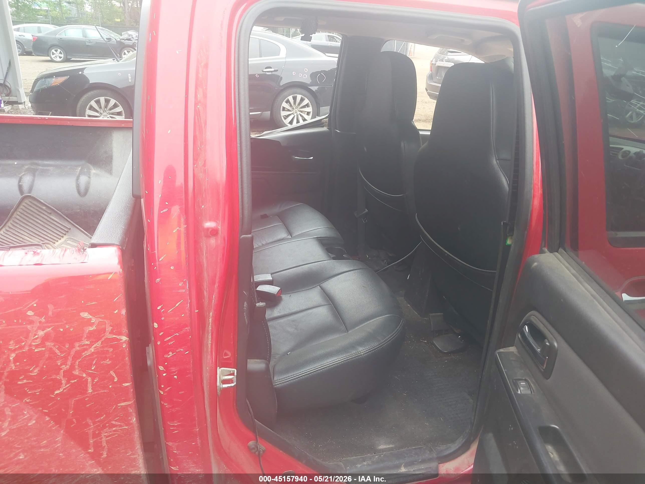 2011 Chevrolet Colorado 1lt Red vin: 1GCHTCFE6B8121781