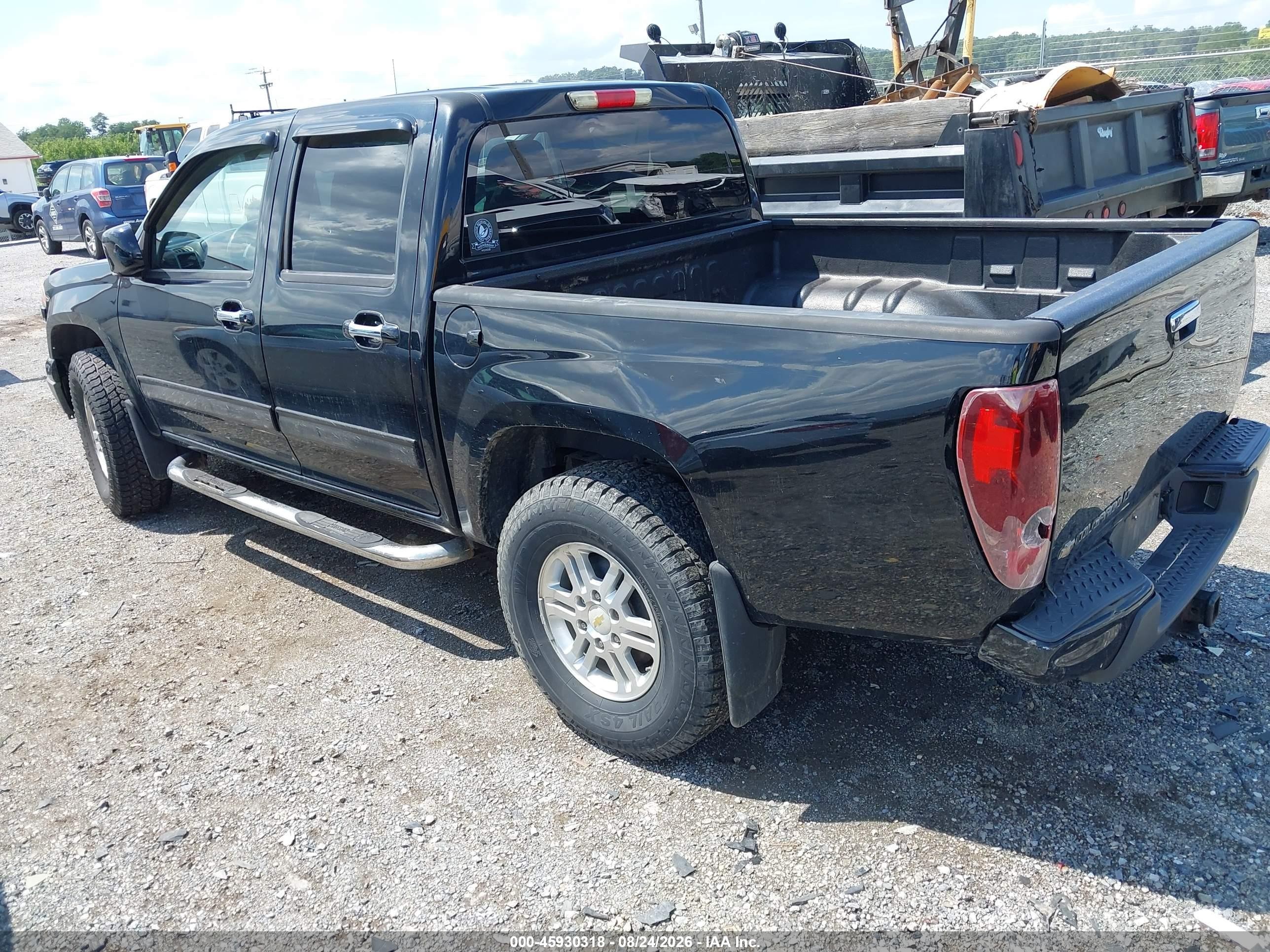 2012 Chevrolet Colorado Lt W/1lt Черный vin: 1GCHTCFE7C8102450