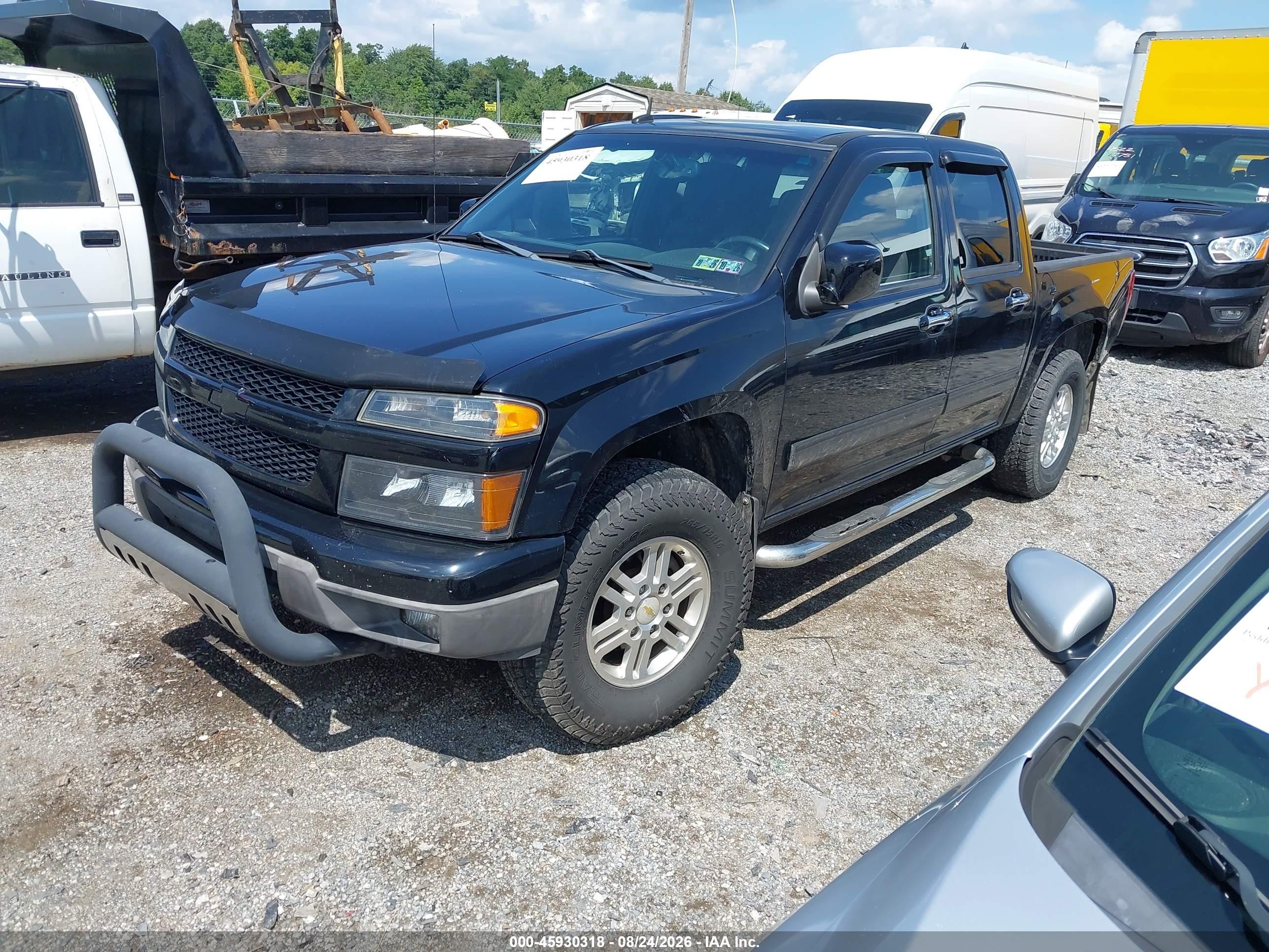 2012 Chevrolet Colorado Lt W/1lt Черный vin: 1GCHTCFE7C8102450