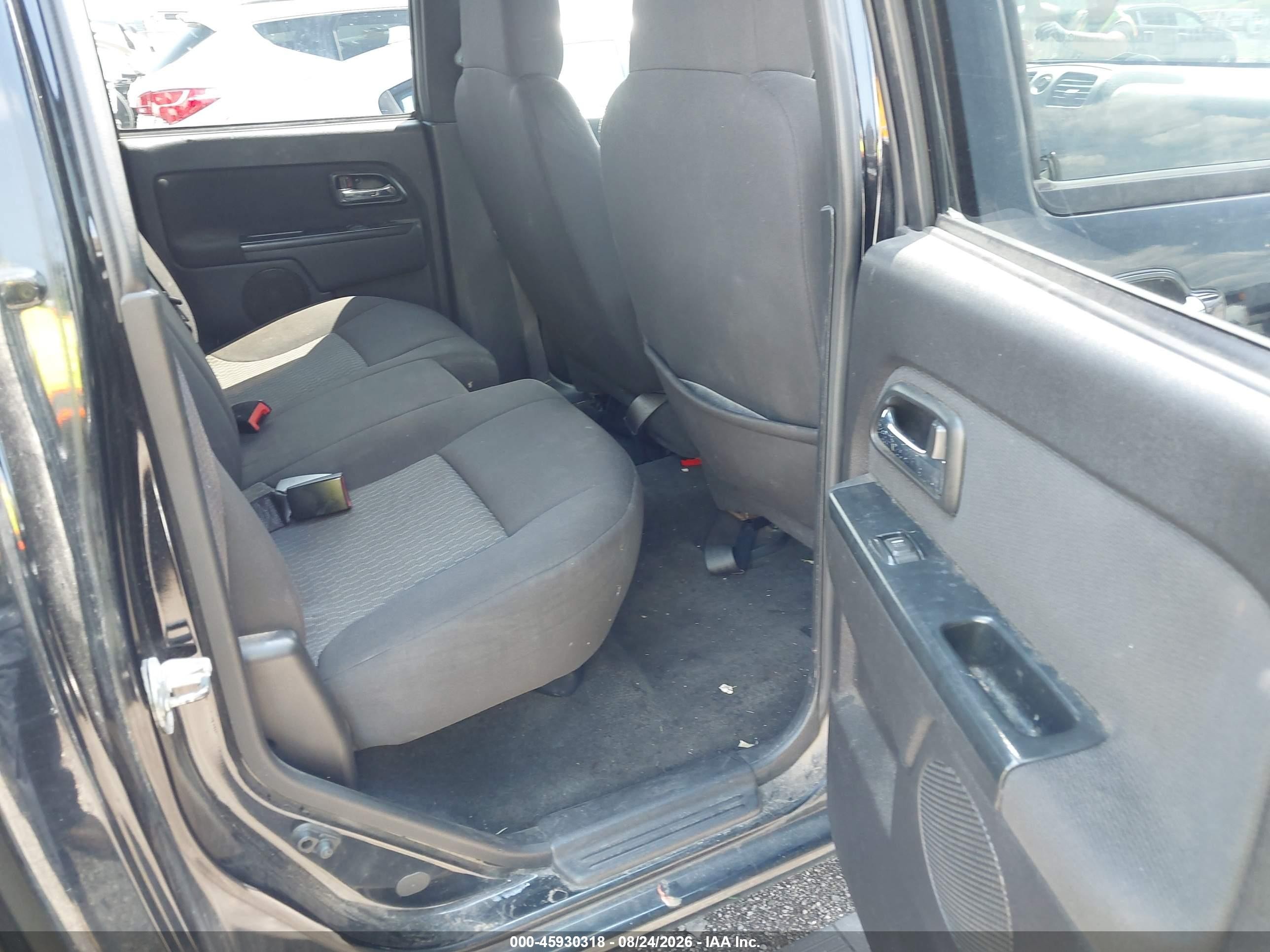 2012 Chevrolet Colorado Lt W/1lt Черный vin: 1GCHTCFE7C8102450