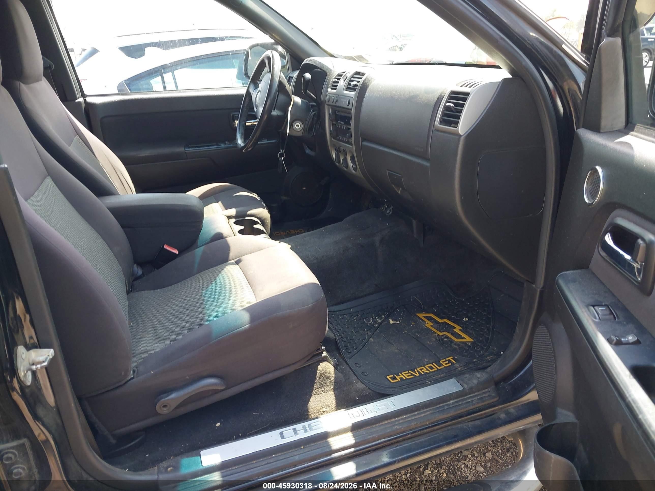 2012 Chevrolet Colorado Lt W/1lt Черный vin: 1GCHTCFE7C8102450