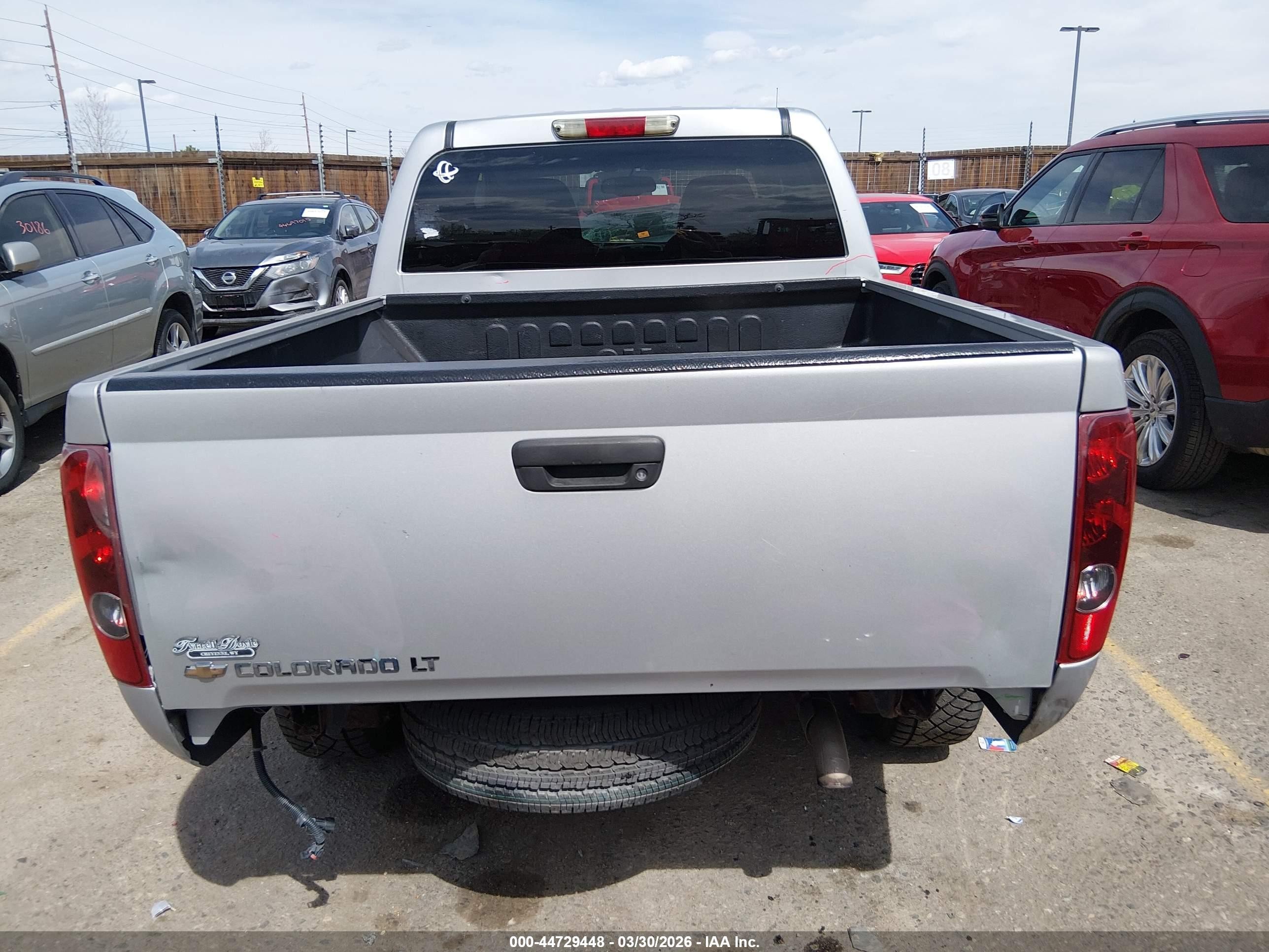 2012 Chevrolet Colorado 1lt Silver vin: 1GCHTCFE8C8123632