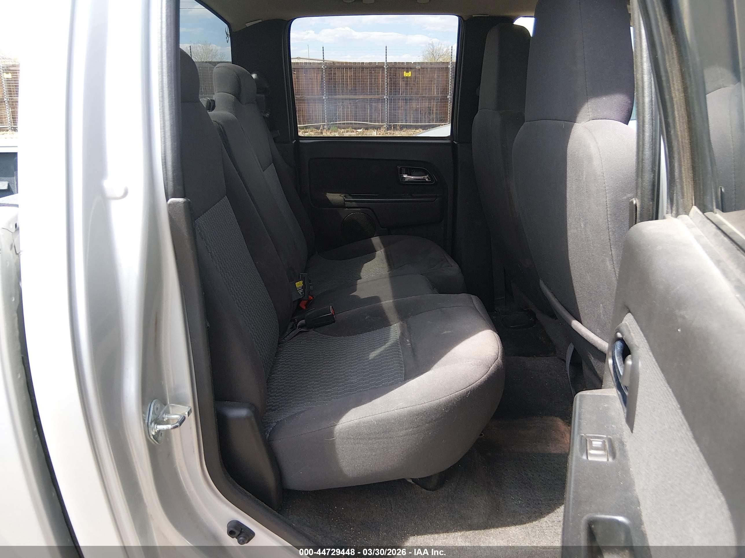 2012 Chevrolet Colorado 1lt Silver vin: 1GCHTCFE8C8123632