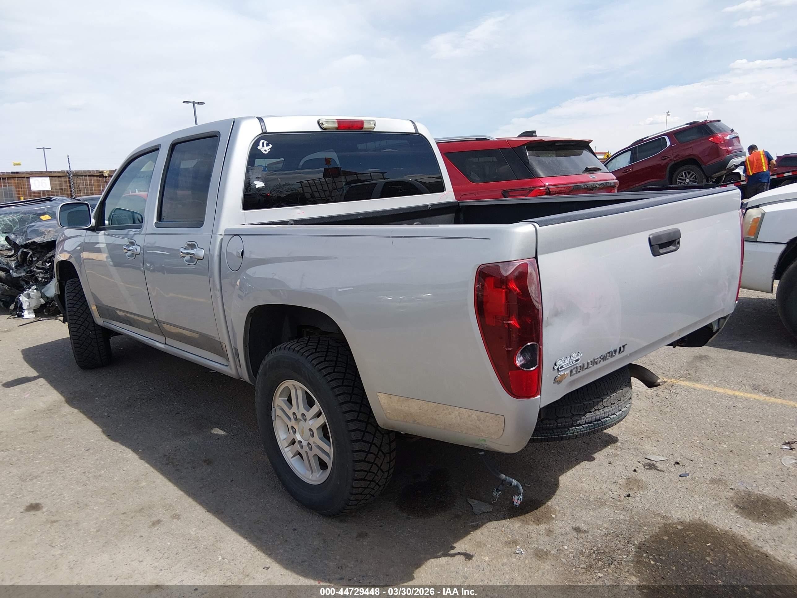 2012 Chevrolet Colorado 1lt Silver vin: 1GCHTCFE8C8123632