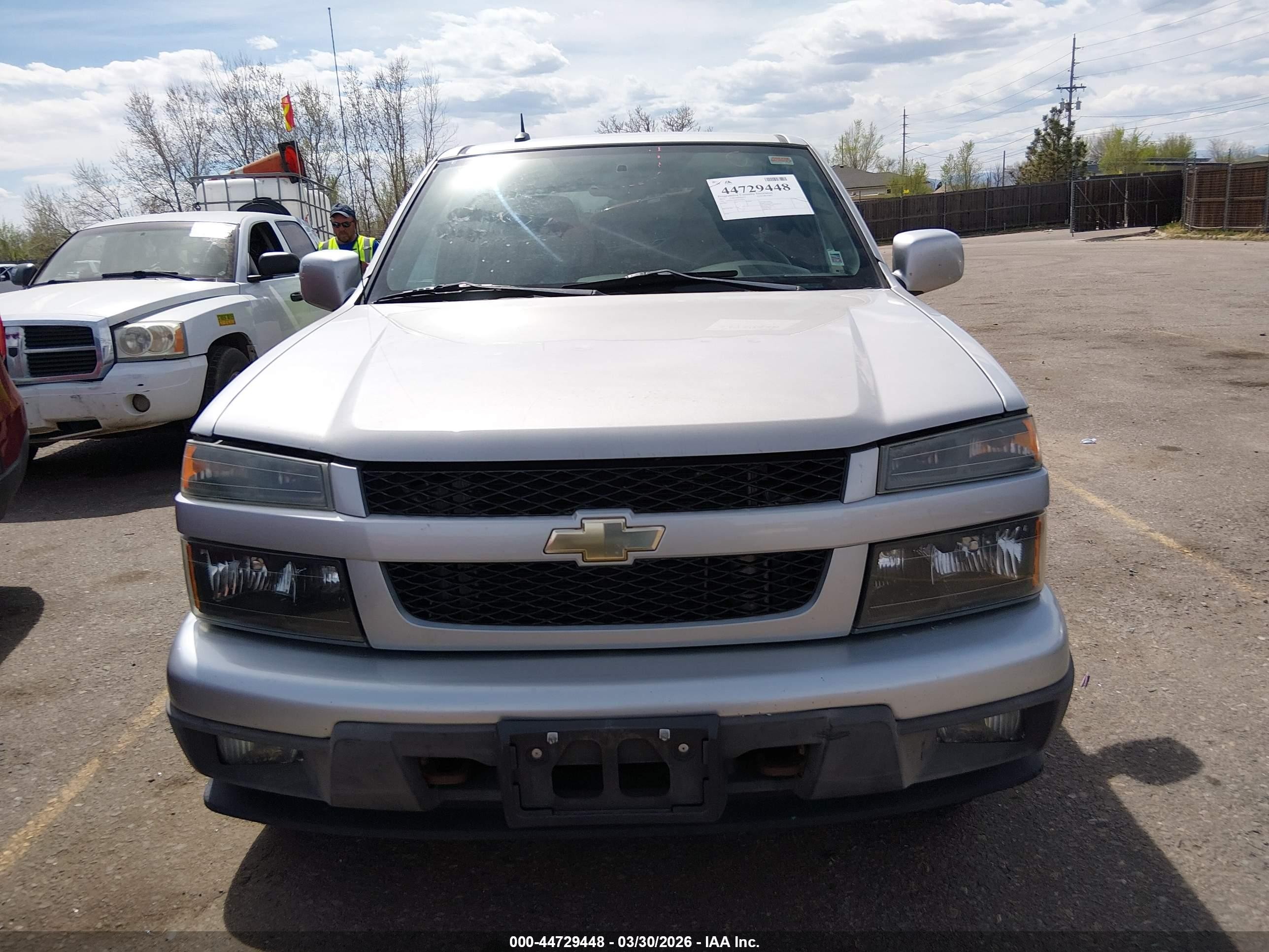 2012 Chevrolet Colorado 1lt Silver vin: 1GCHTCFE8C8123632