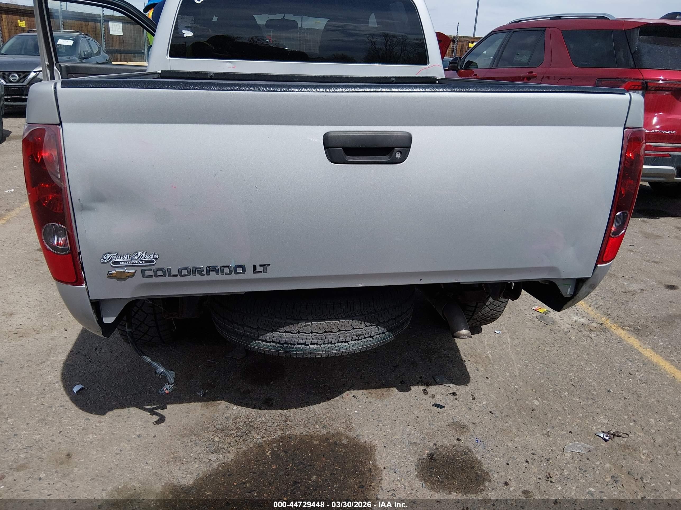 2012 Chevrolet Colorado 1lt Silver vin: 1GCHTCFE8C8123632