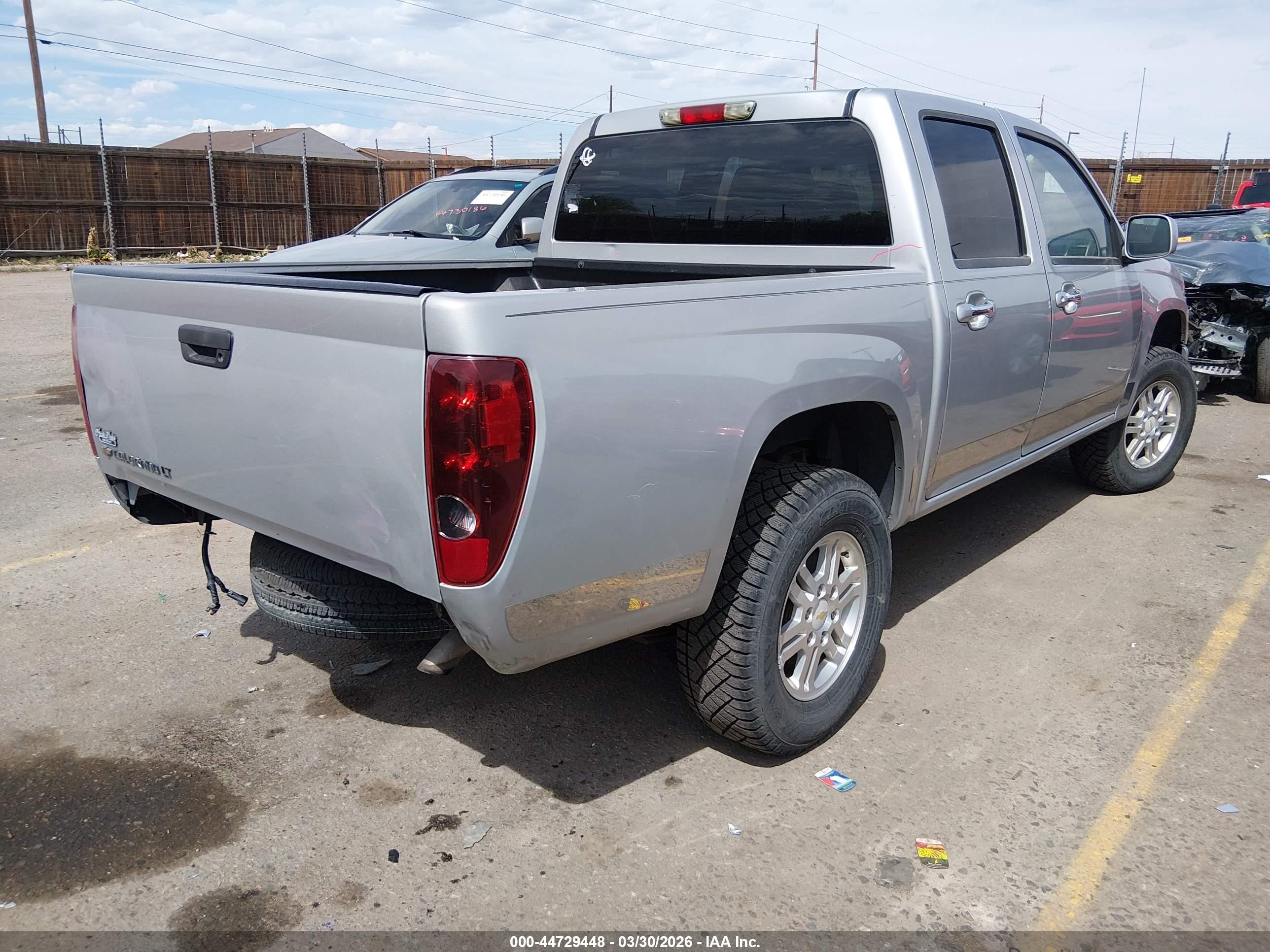 2012 Chevrolet Colorado 1lt Silver vin: 1GCHTCFE8C8123632