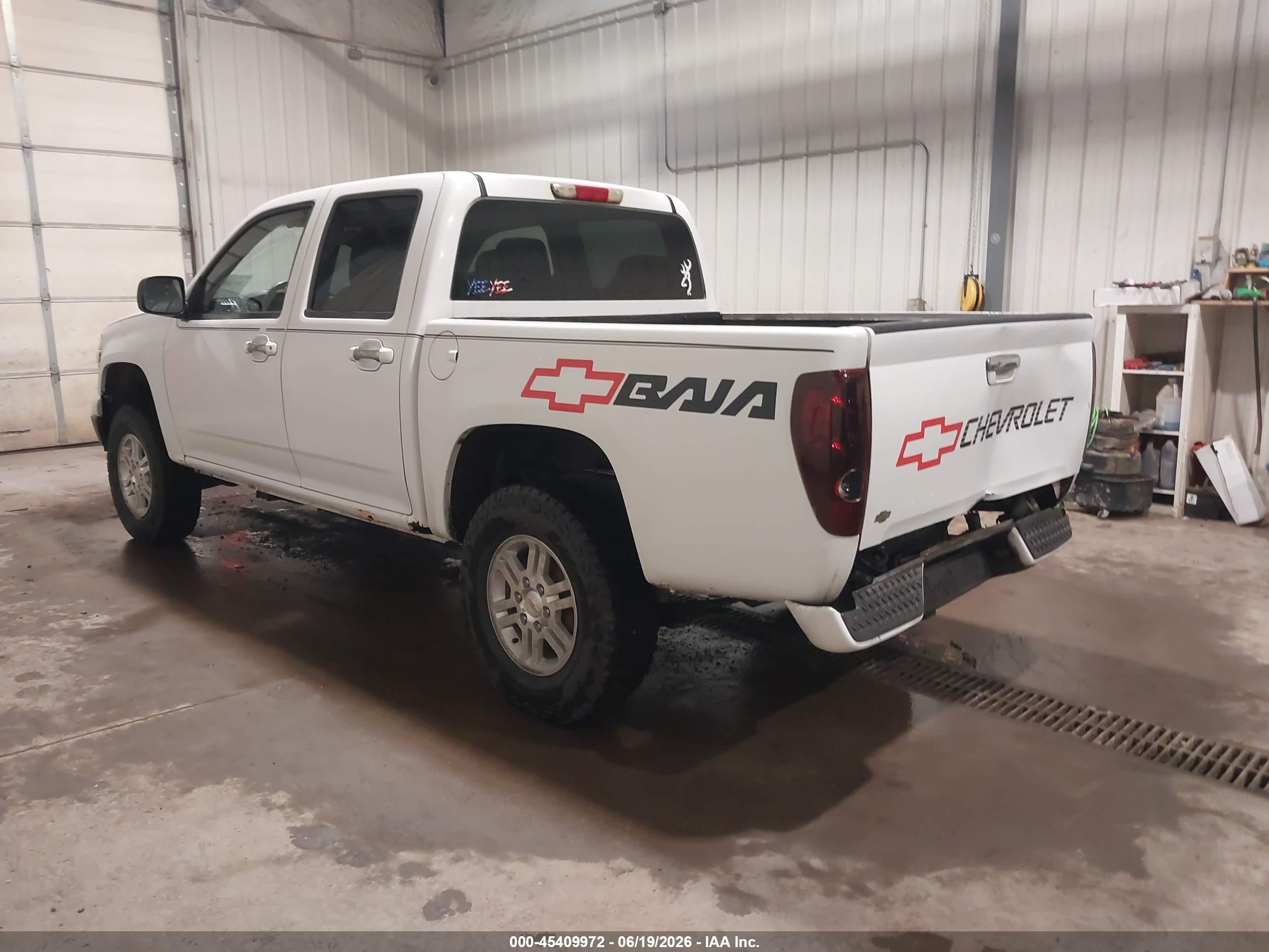 2012 Chevrolet Colorado 1lt White vin: 1GCHTCFE8C8131584