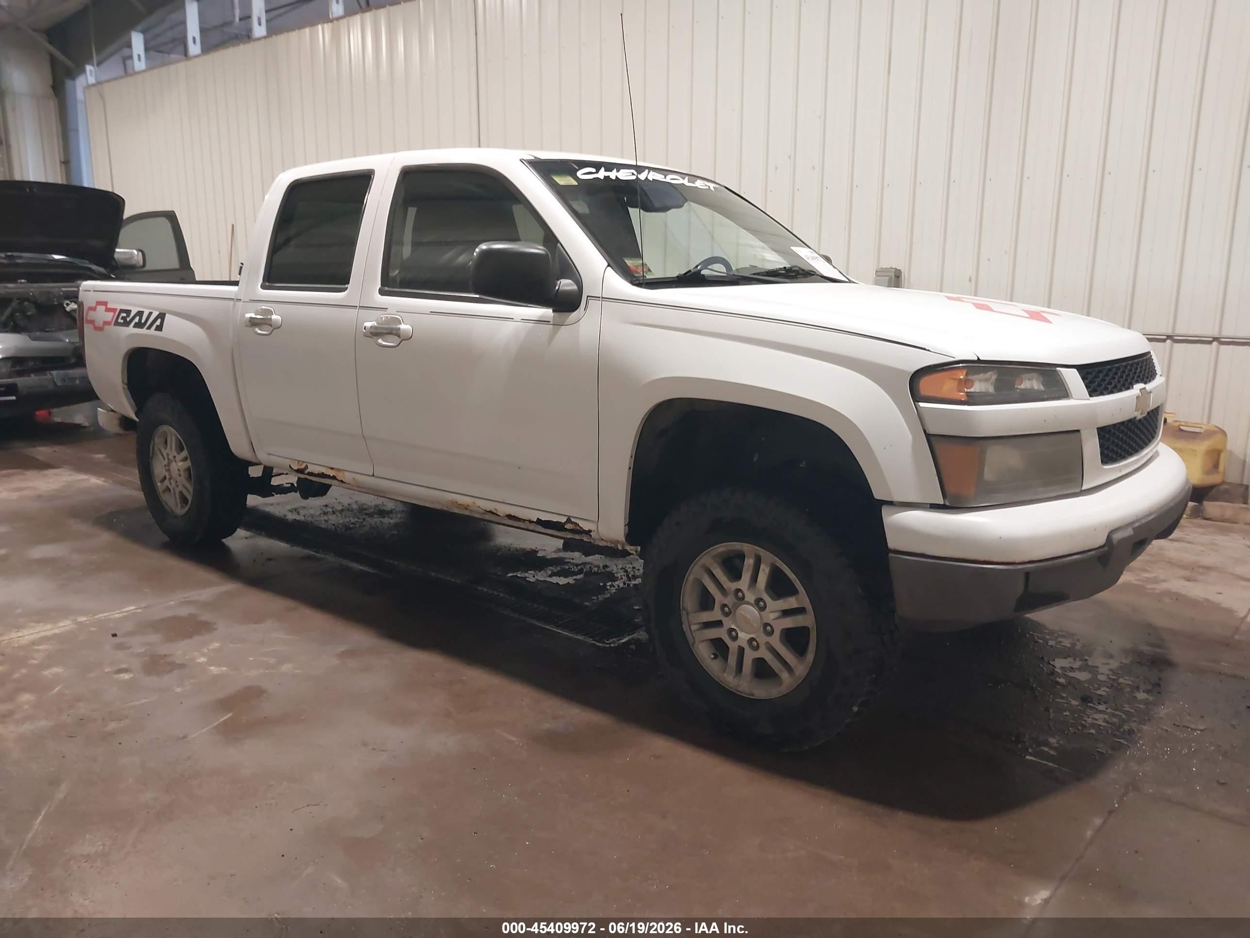 2012 Chevrolet Colorado 1lt White vin: 1GCHTCFE8C8131584