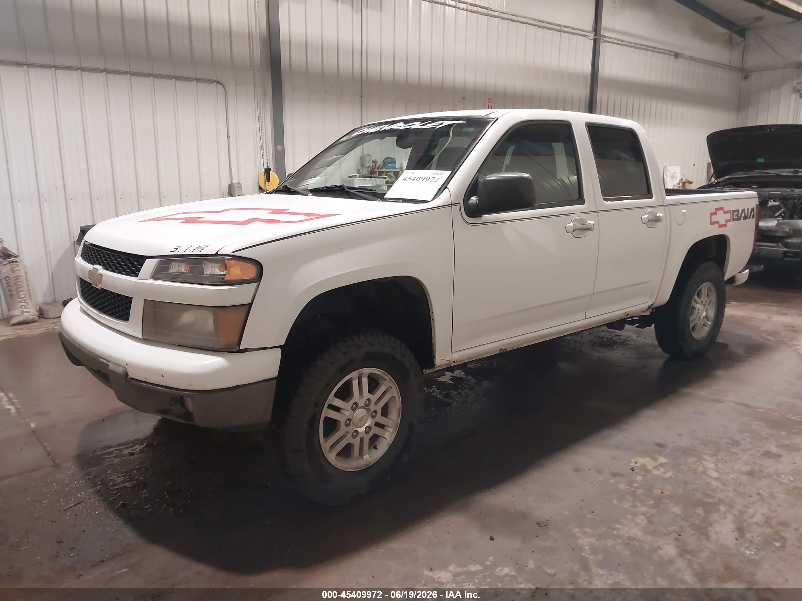 2012 Chevrolet Colorado 1lt White vin: 1GCHTCFE8C8131584