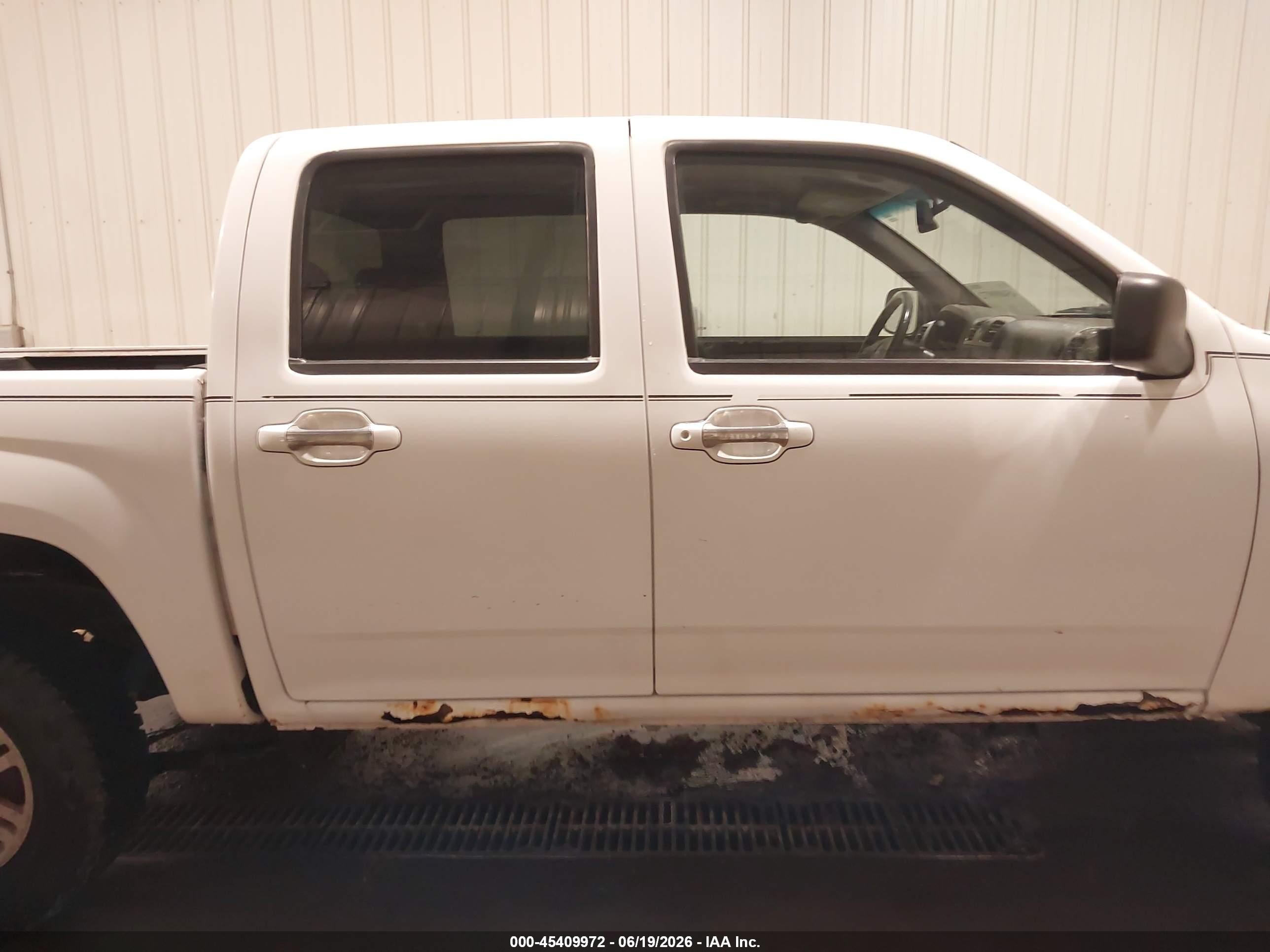 2012 Chevrolet Colorado 1lt White vin: 1GCHTCFE8C8131584