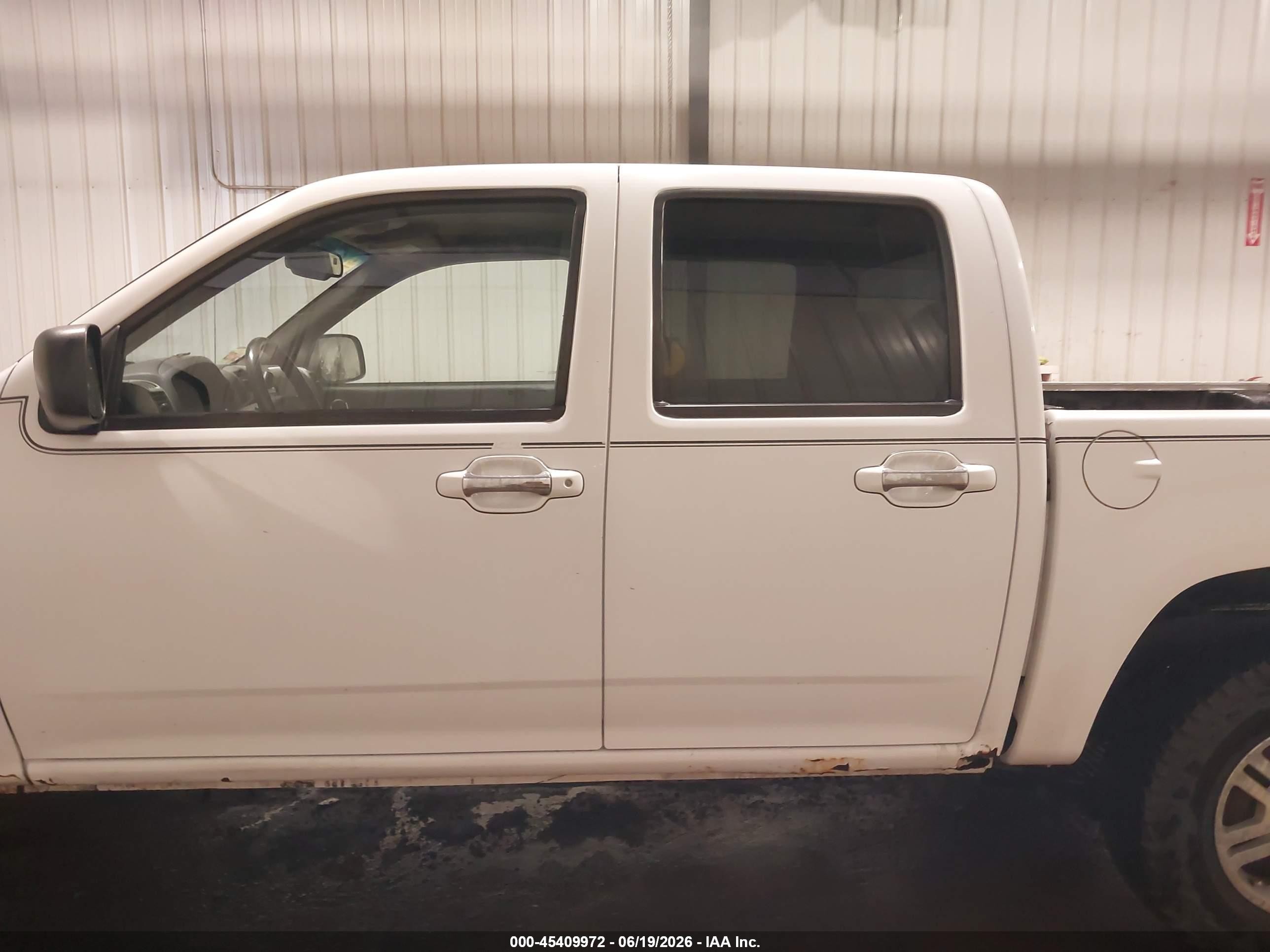2012 Chevrolet Colorado 1lt White vin: 1GCHTCFE8C8131584
