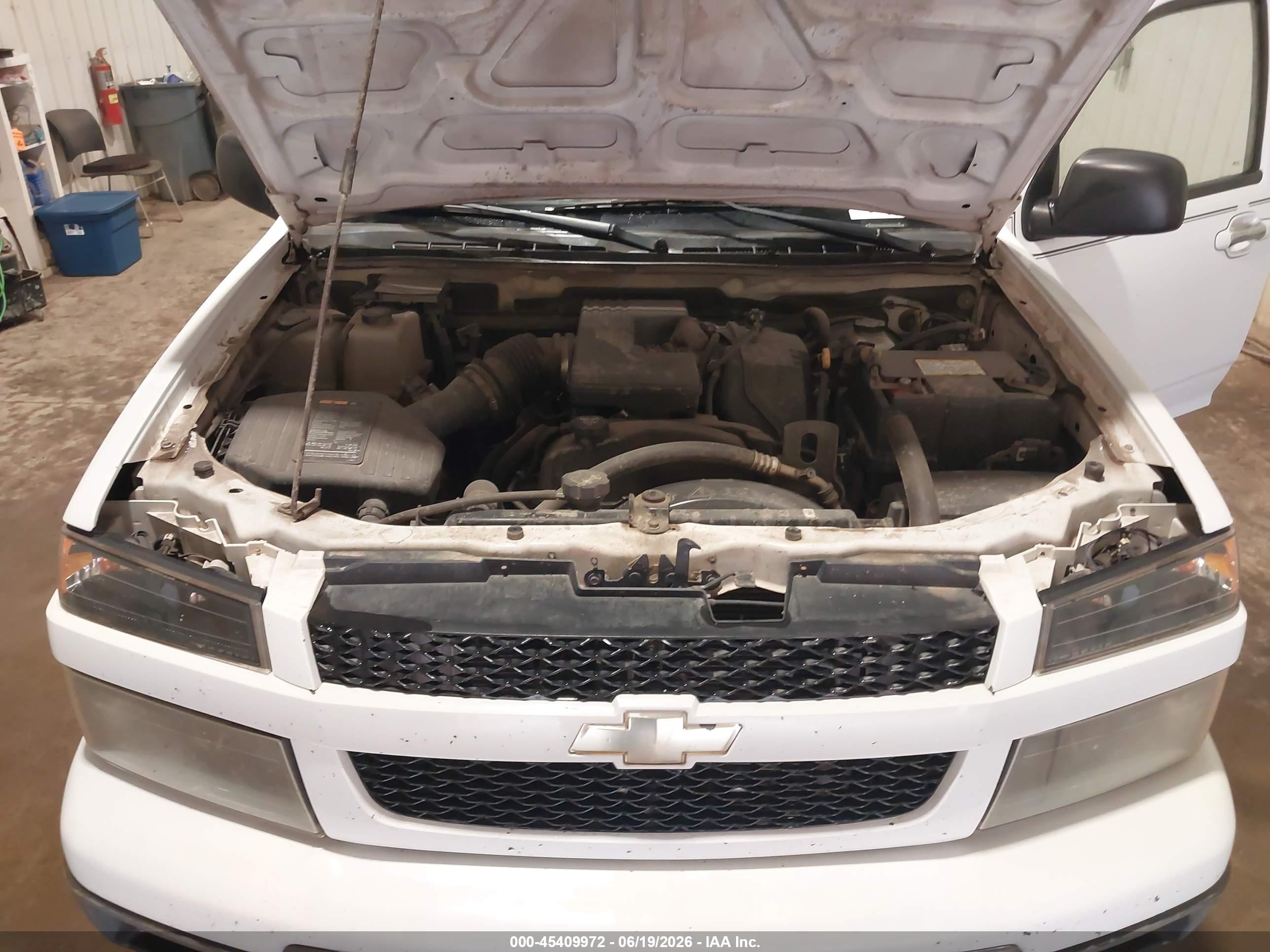 2012 Chevrolet Colorado 1lt White vin: 1GCHTCFE8C8131584