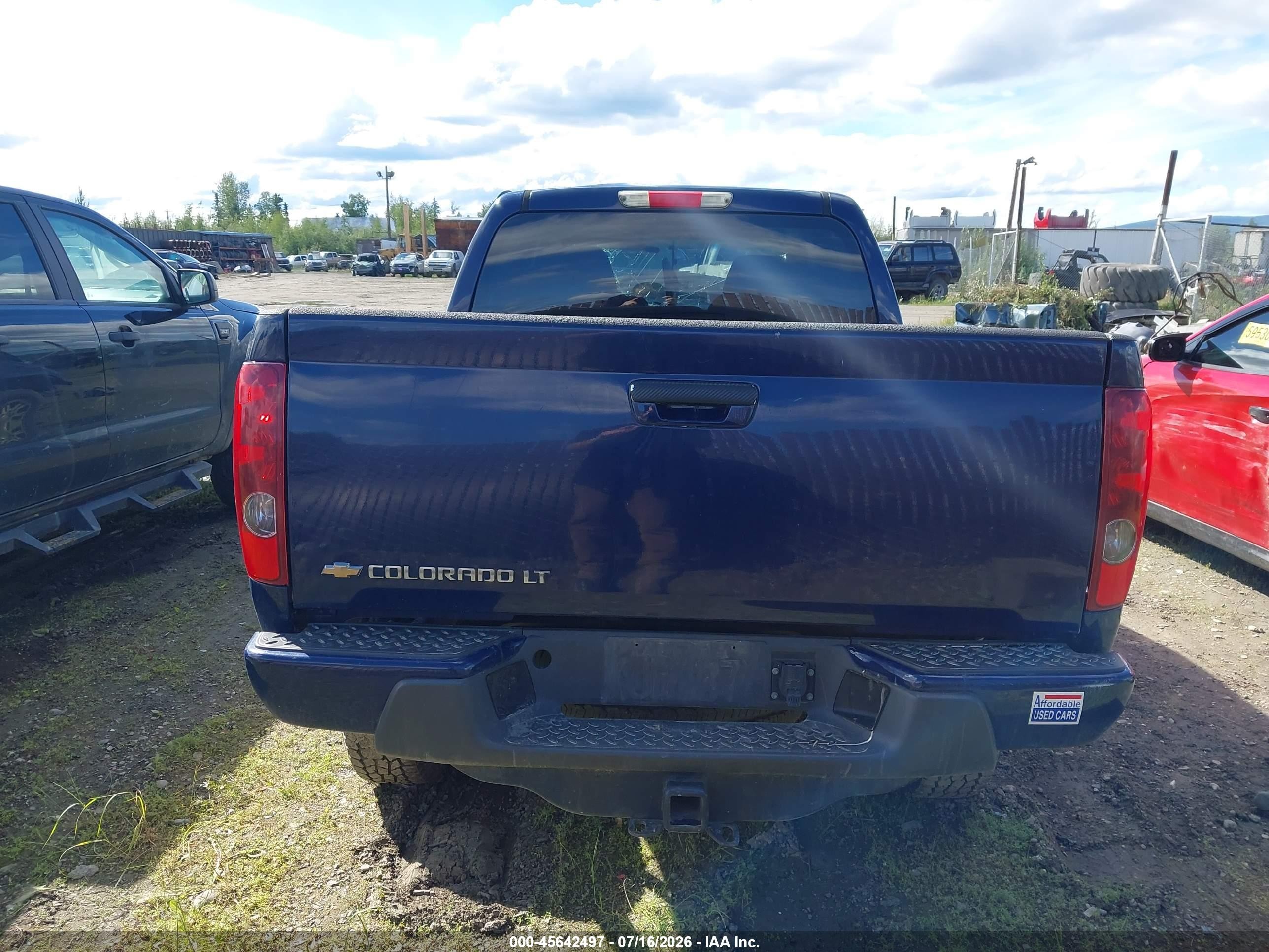 2012 Chevrolet Colorado Lt W/1lt Blue vin: 1GCHTCFE8C8158851