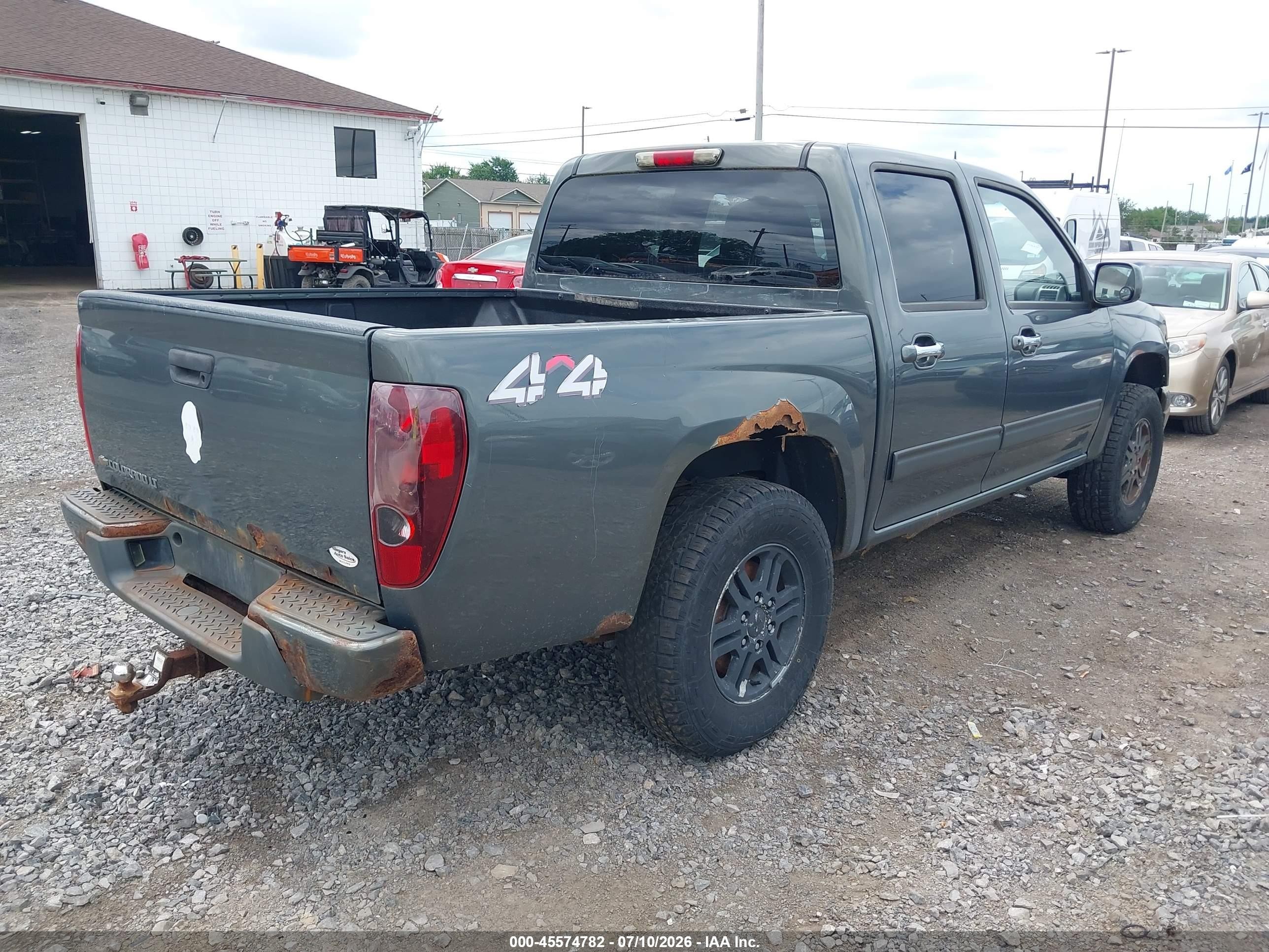 2011 Chevrolet Colorado 1lt Gray vin: 1GCHTCFE9B8111634