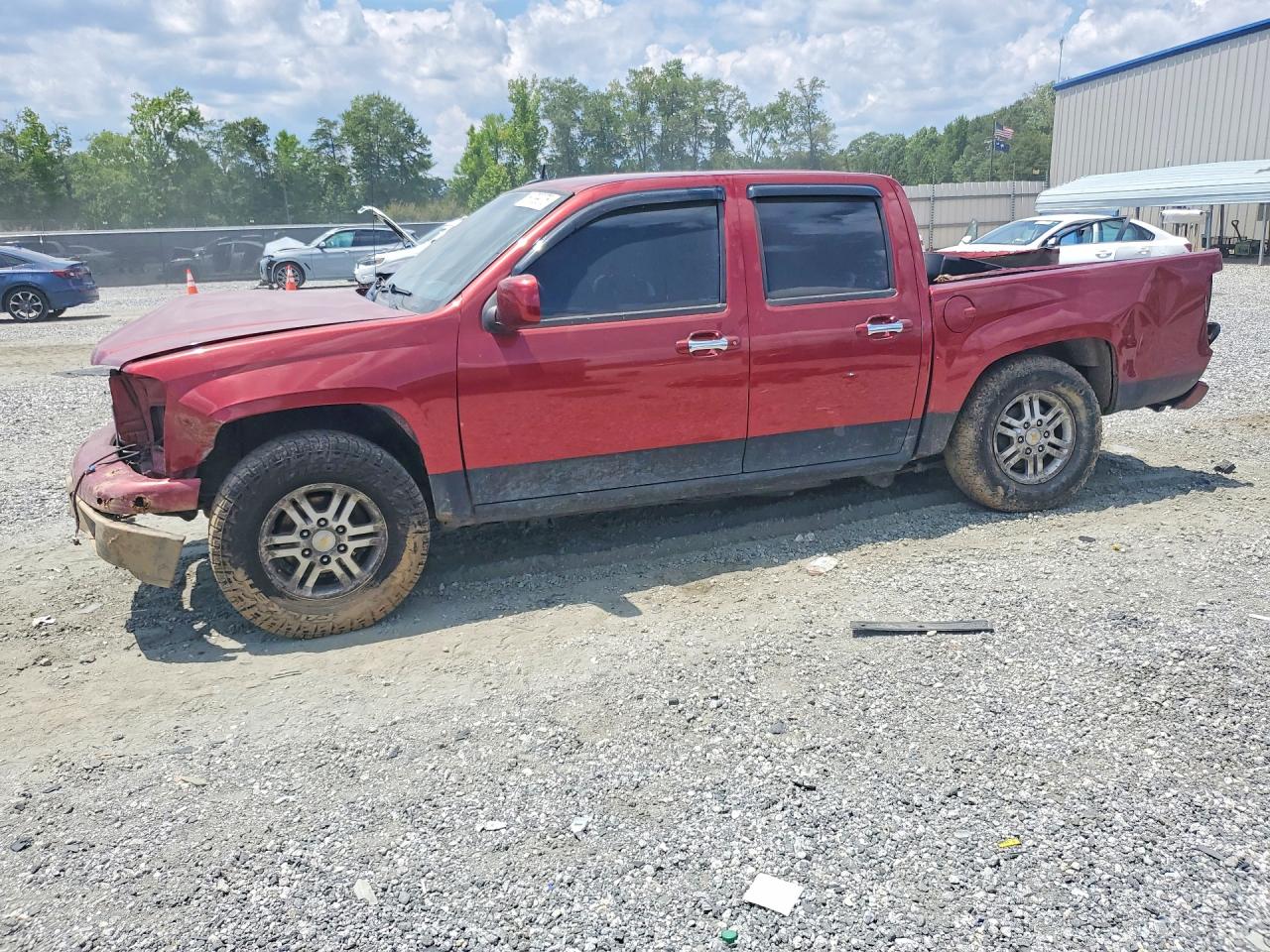2011 Chevrolet Colorado Lt Red vin: 1GCHTCFE9B8116431