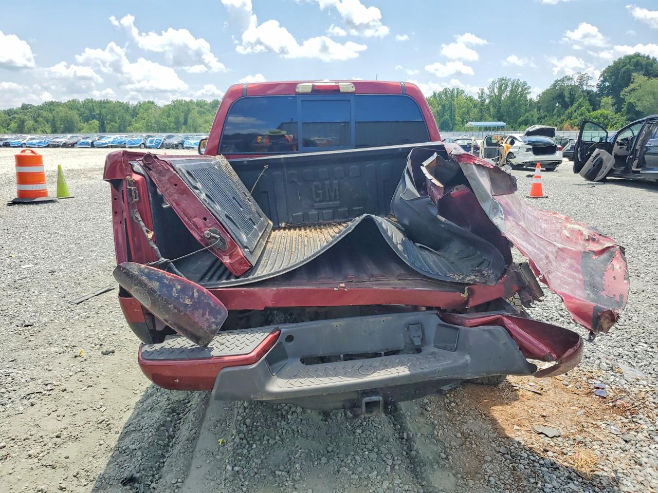 2011 Chevrolet Colorado Lt Red vin: 1GCHTCFE9B8116431