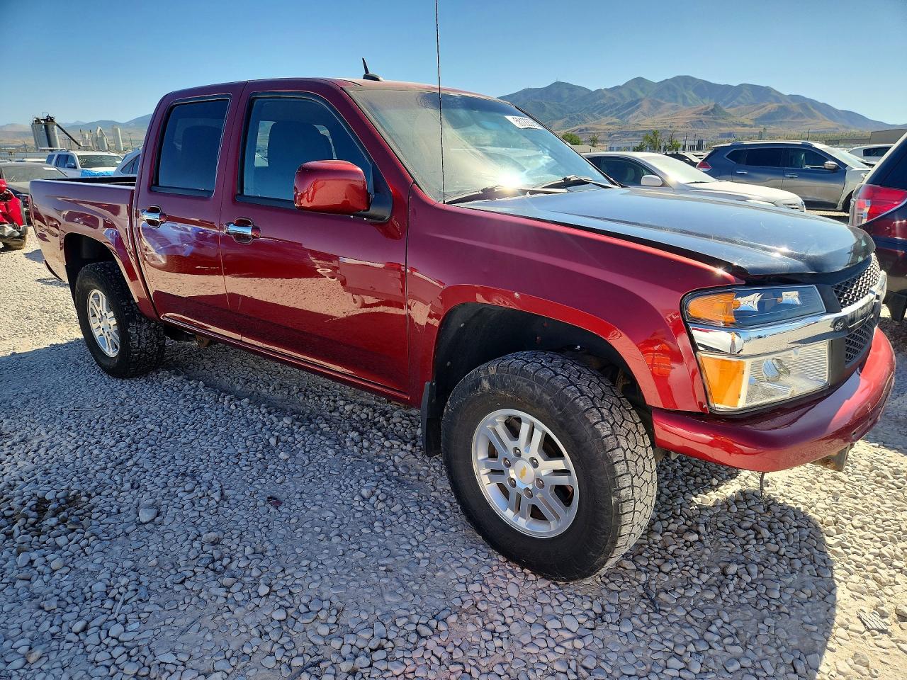 2011 Chevrolet Colorado Lt Бордовый vin: 1GCHTCFE9B8121905