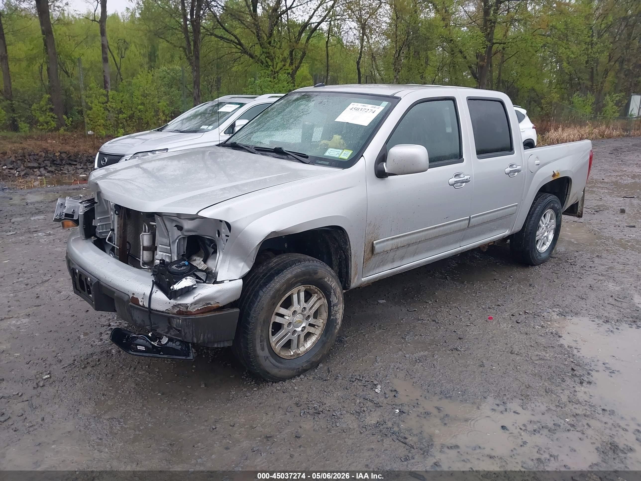 2012 Chevrolet Colorado 1lt Серебряный vin: 1GCHTCFE9C8133151