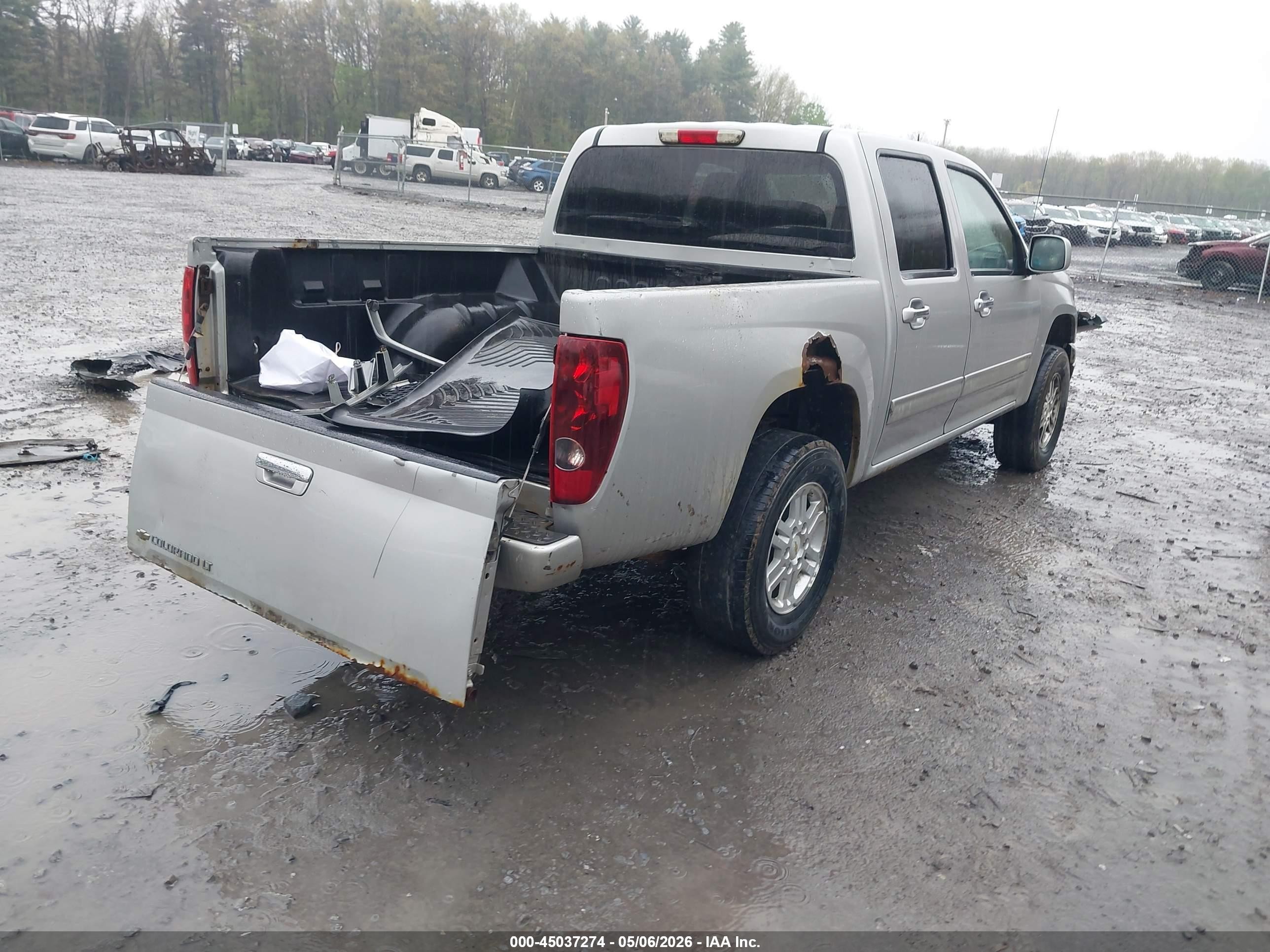 2012 Chevrolet Colorado 1lt Серебряный vin: 1GCHTCFE9C8133151