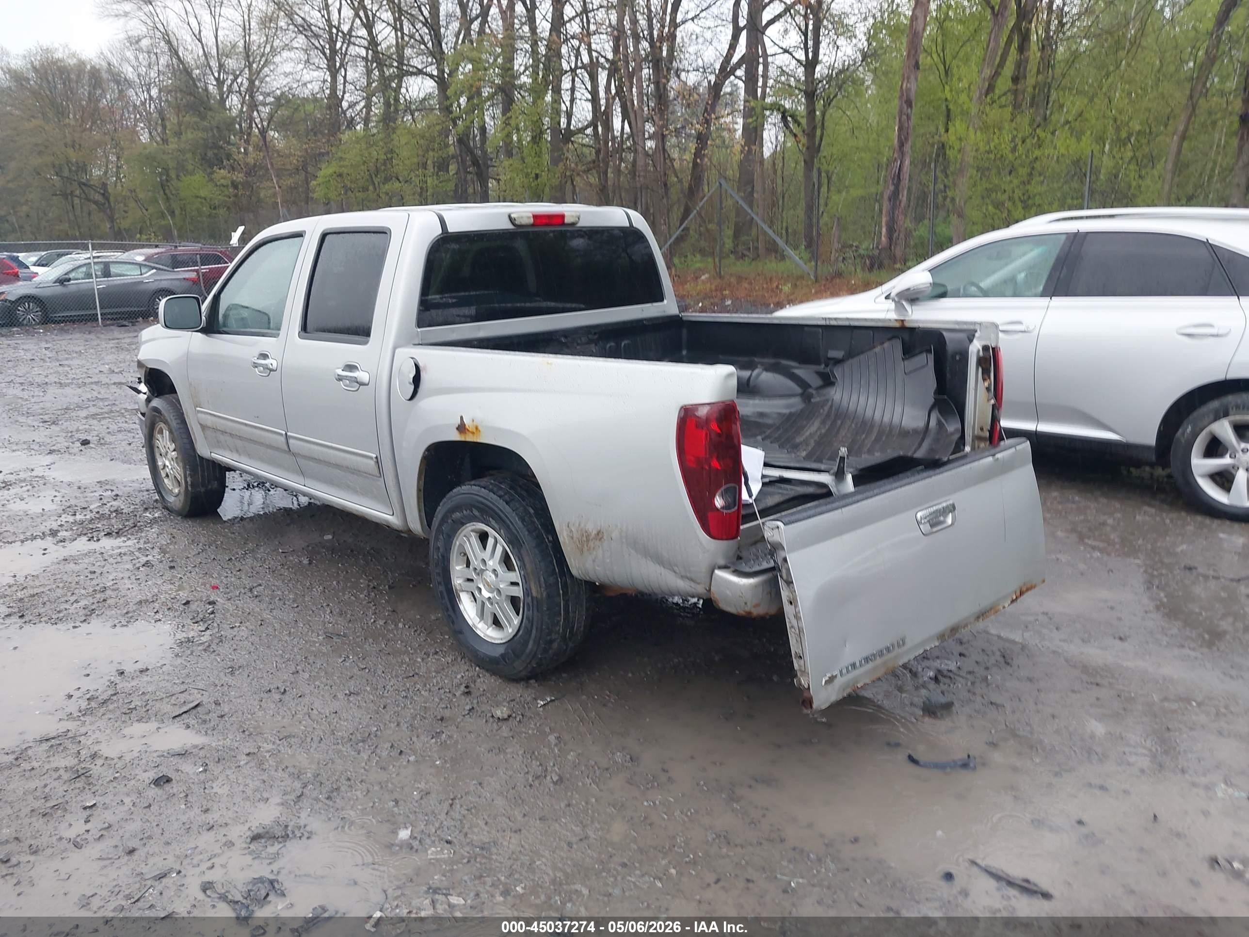 2012 Chevrolet Colorado 1lt Серебряный vin: 1GCHTCFE9C8133151