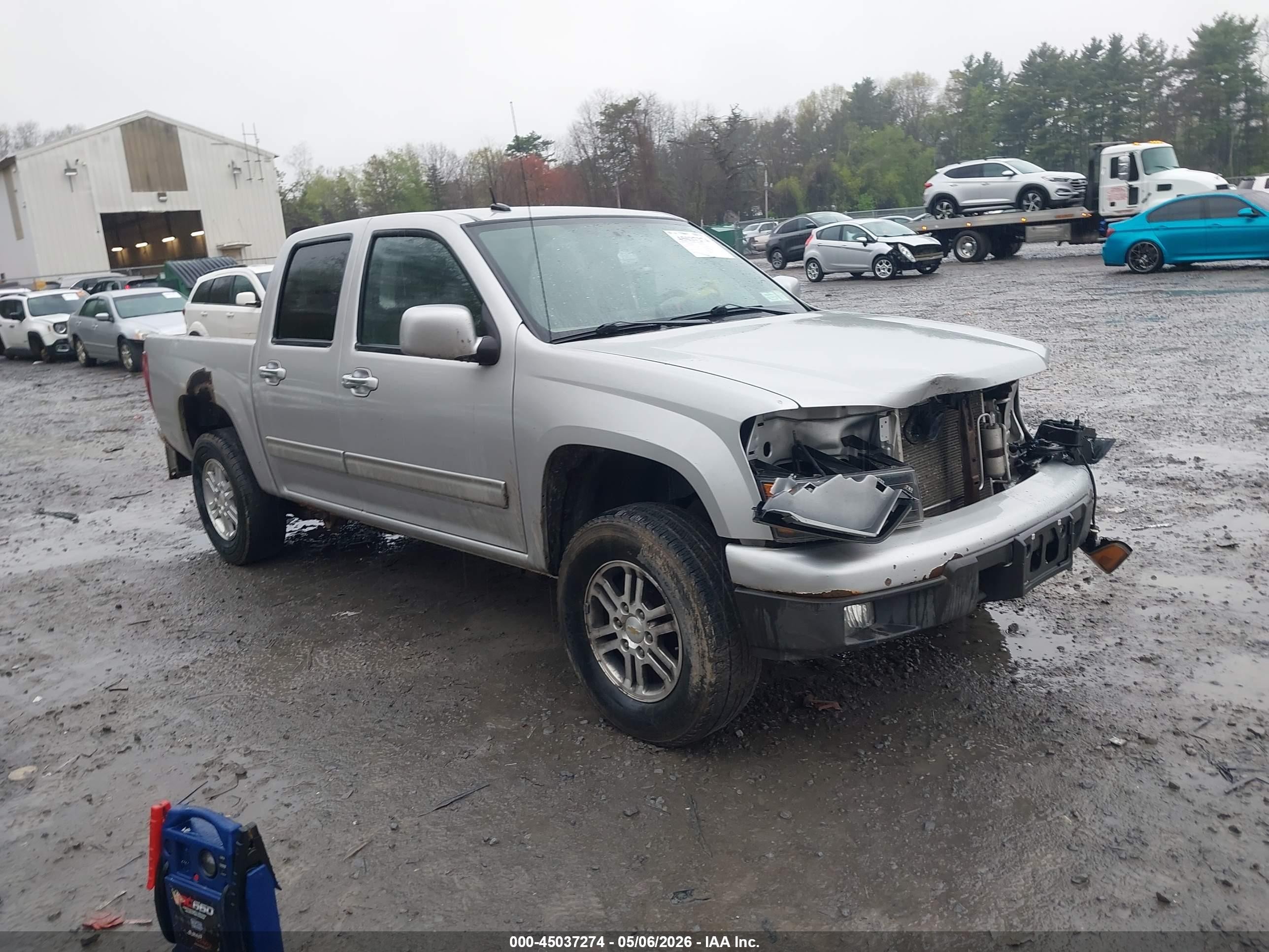 2012 Chevrolet Colorado 1lt Silver vin: 1GCHTCFE9C8133151