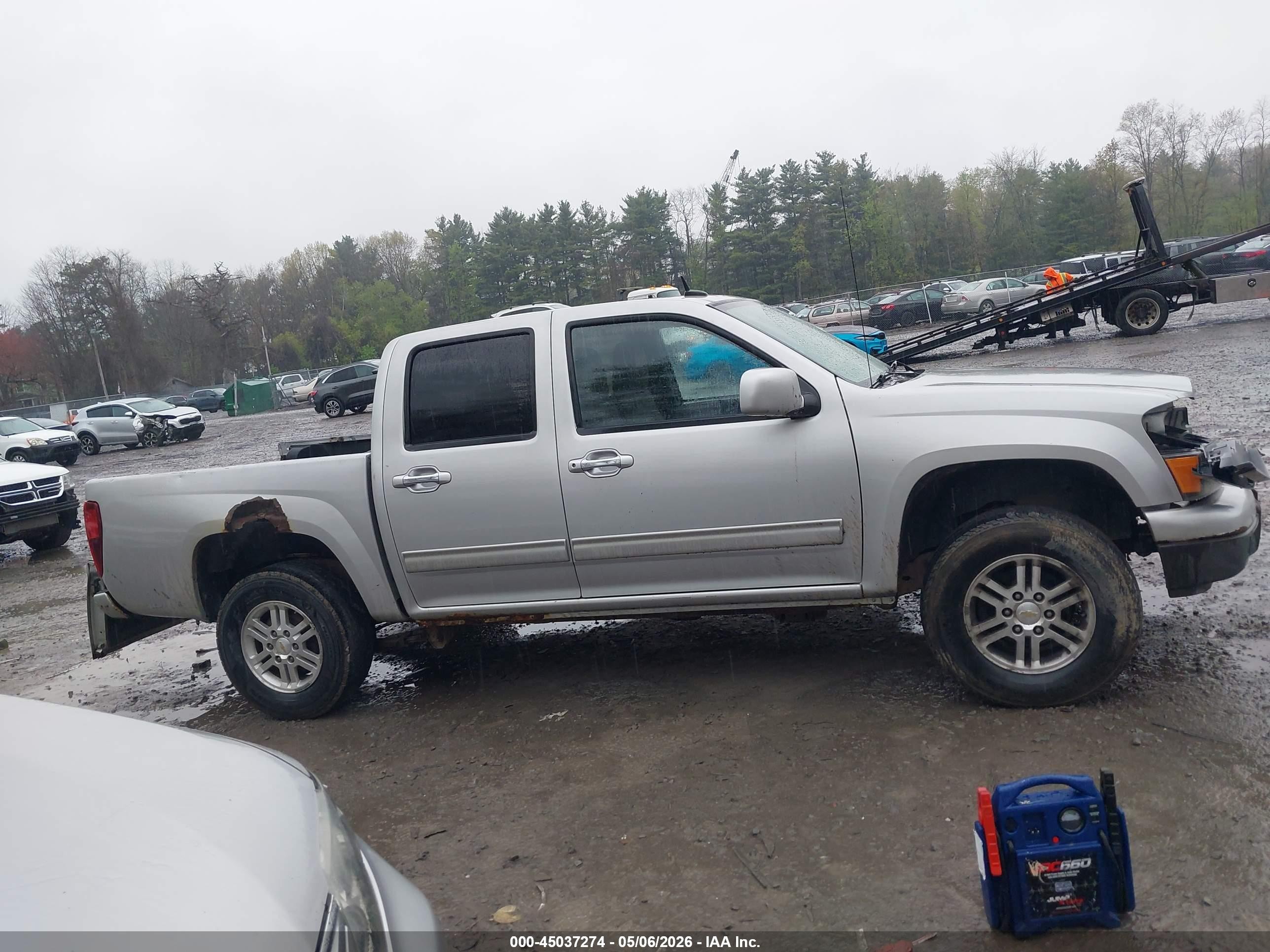 2012 Chevrolet Colorado 1lt Серебряный vin: 1GCHTCFE9C8133151