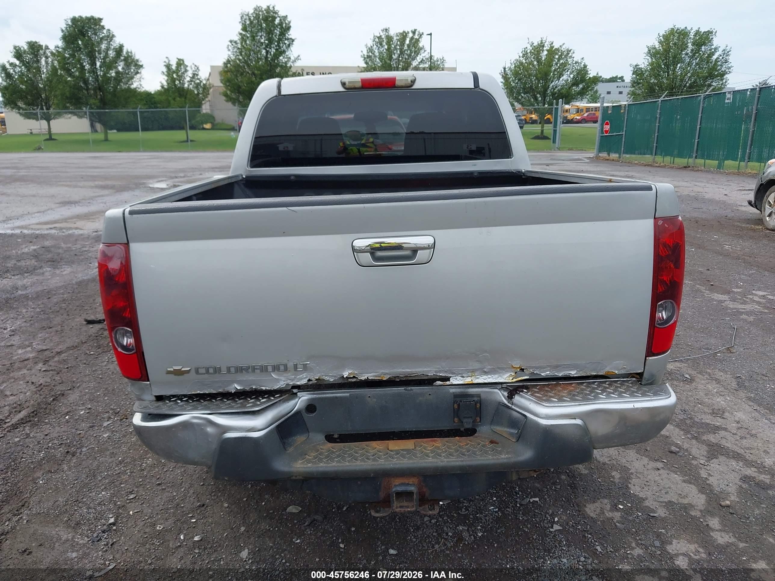2012 Chevrolet Colorado Lt W/1lt Silver vin: 1GCHTCFE9C8145154