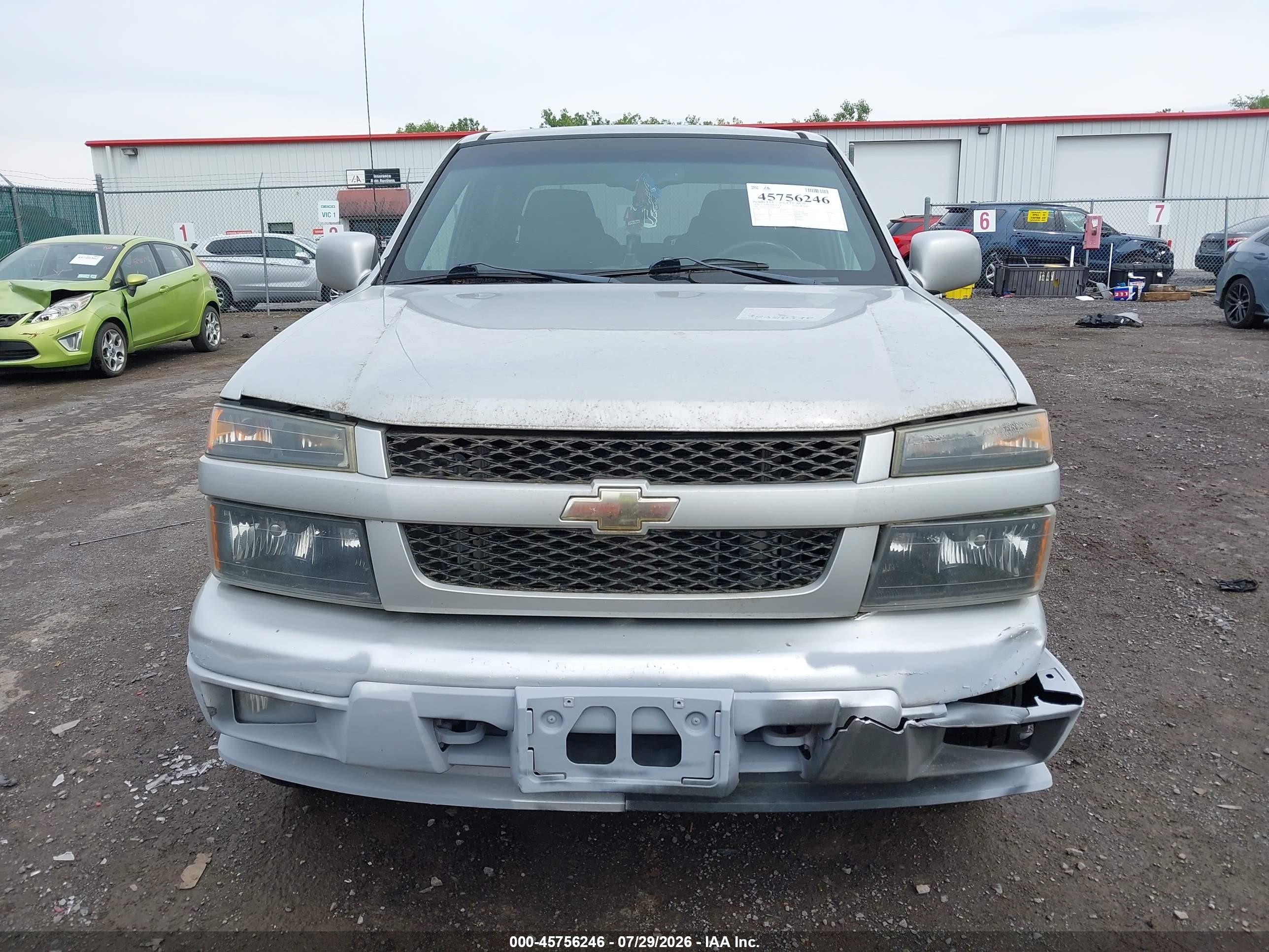 2012 Chevrolet Colorado Lt W/1lt Silver vin: 1GCHTCFE9C8145154