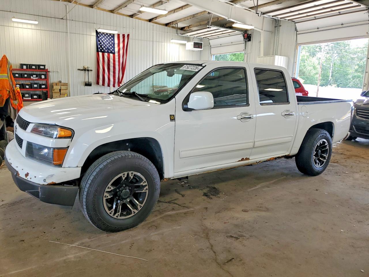 2011 Chevrolet Colorado Lt White vin: 1GCHTCFEXB8130855