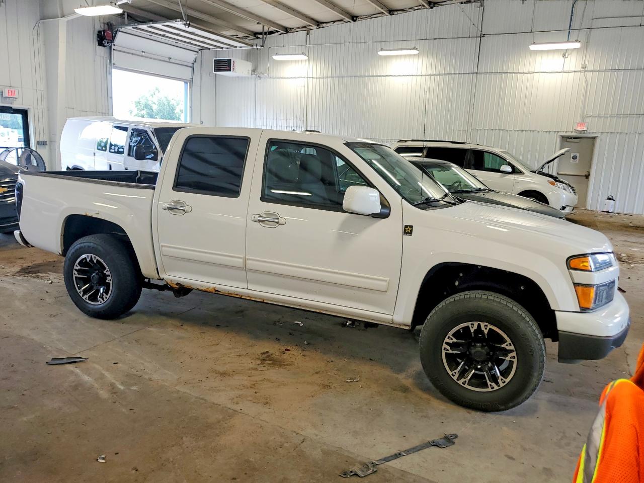 2011 Chevrolet Colorado Lt White vin: 1GCHTCFEXB8130855