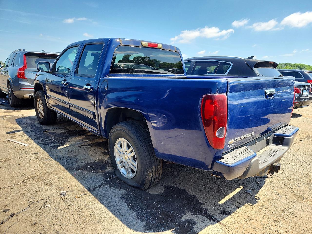 2012 Chevrolet Colorado Lt Blue vin: 1GCHTCFEXC8149567