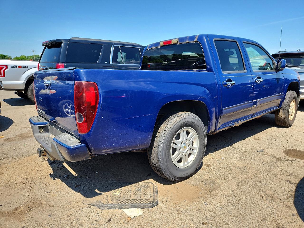 2012 Chevrolet Colorado Lt Blue vin: 1GCHTCFEXC8149567