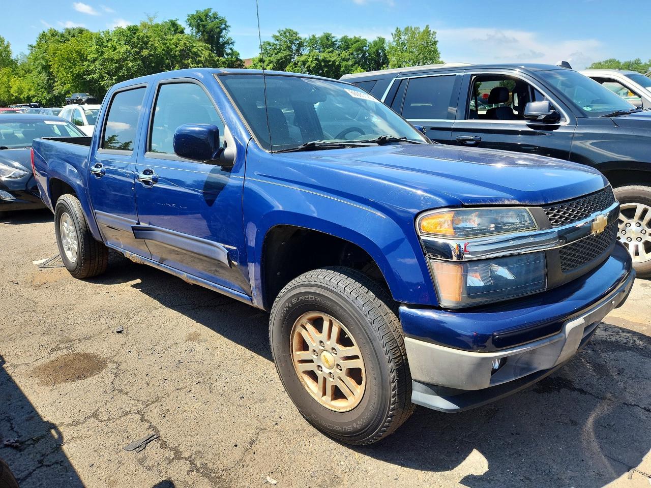 2012 Chevrolet Colorado Lt Blue vin: 1GCHTCFEXC8149567