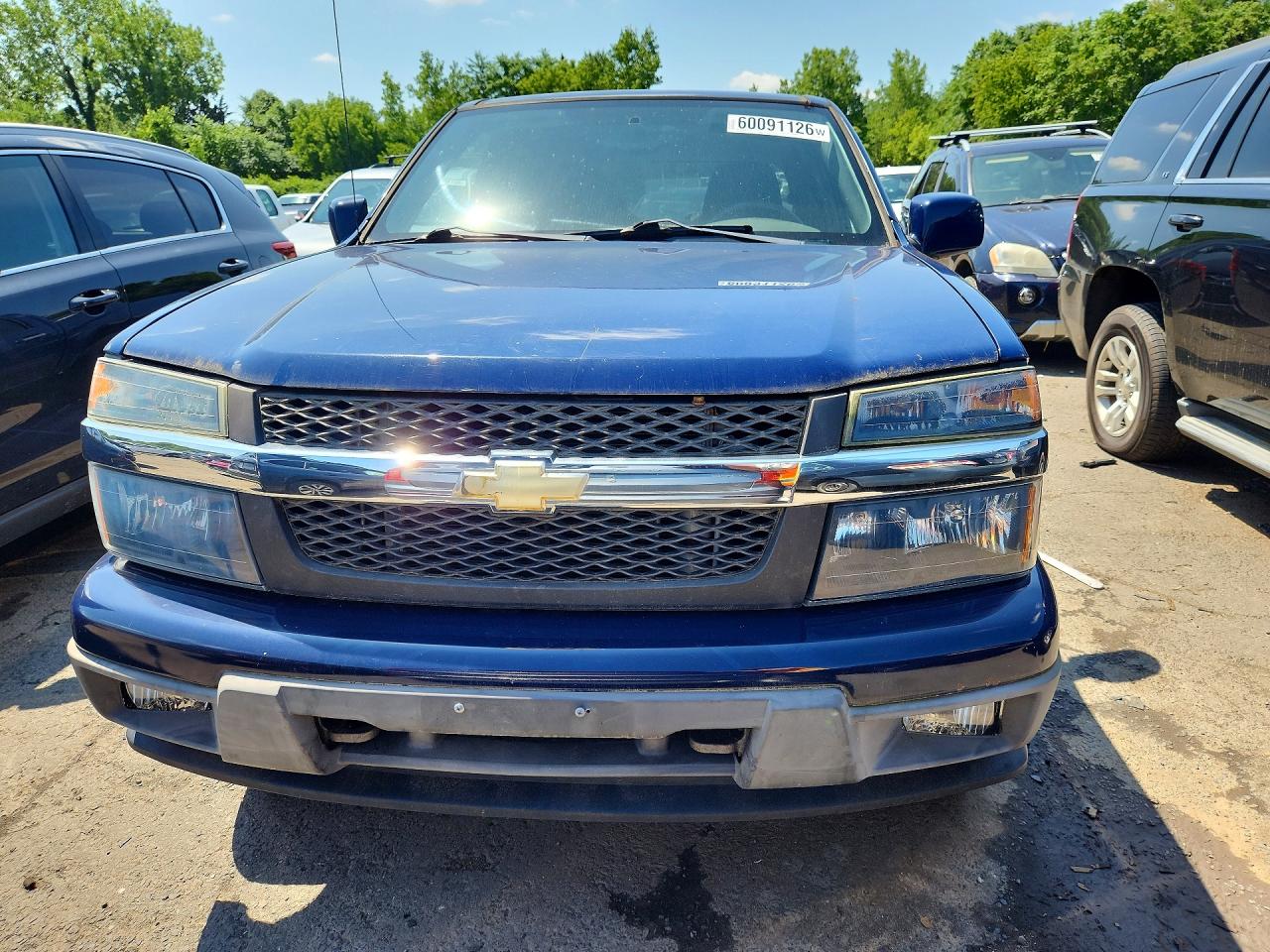 2012 Chevrolet Colorado Lt Blue vin: 1GCHTCFEXC8149567