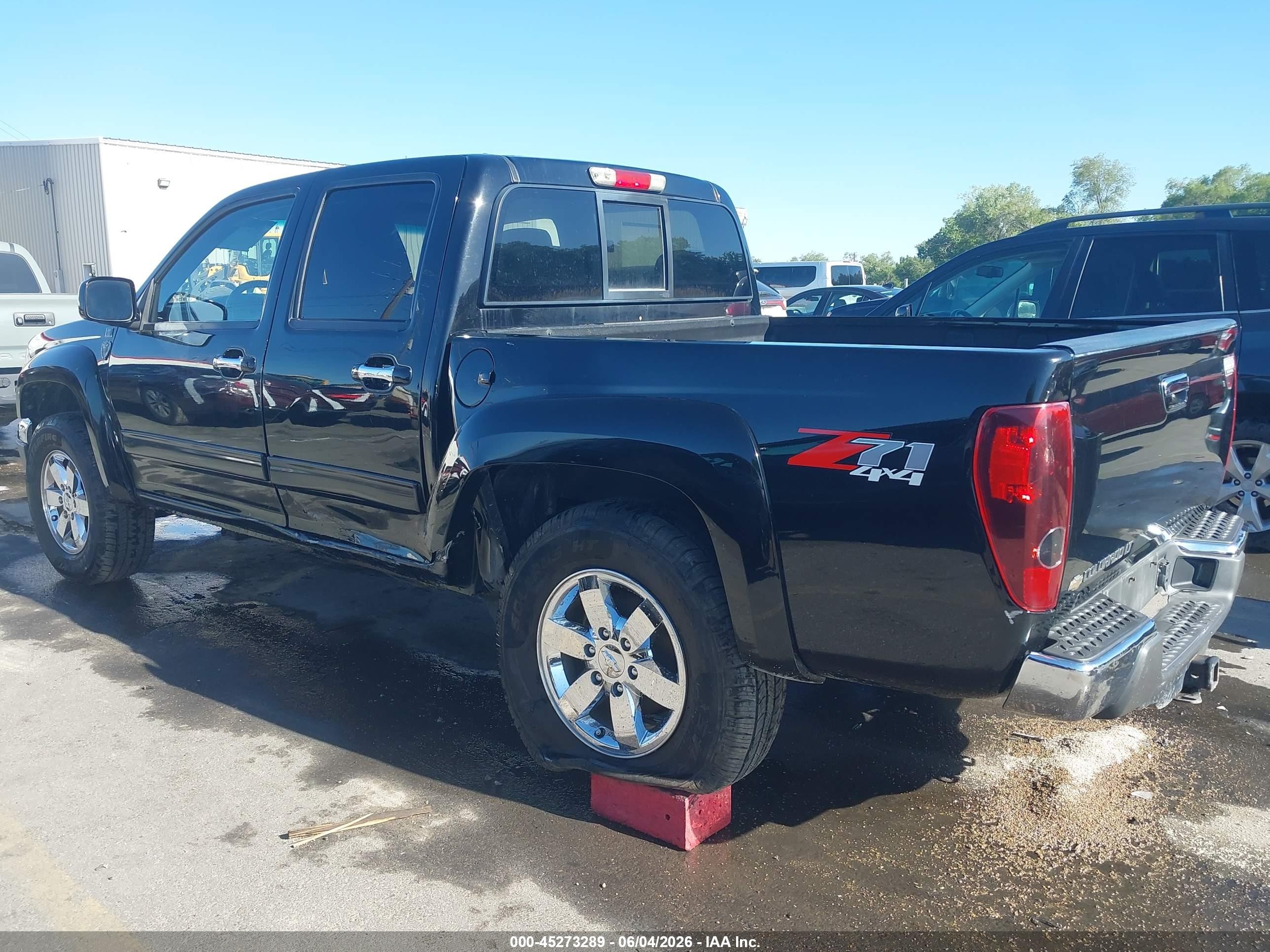 2012 Chevrolet Colorado 2lt Black vin: 1GCHTDFE0C8142875