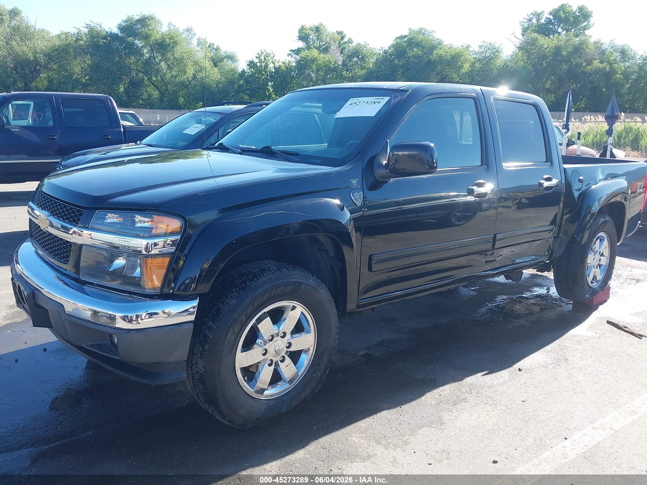 2012 Chevrolet Colorado 2lt Black vin: 1GCHTDFE0C8142875