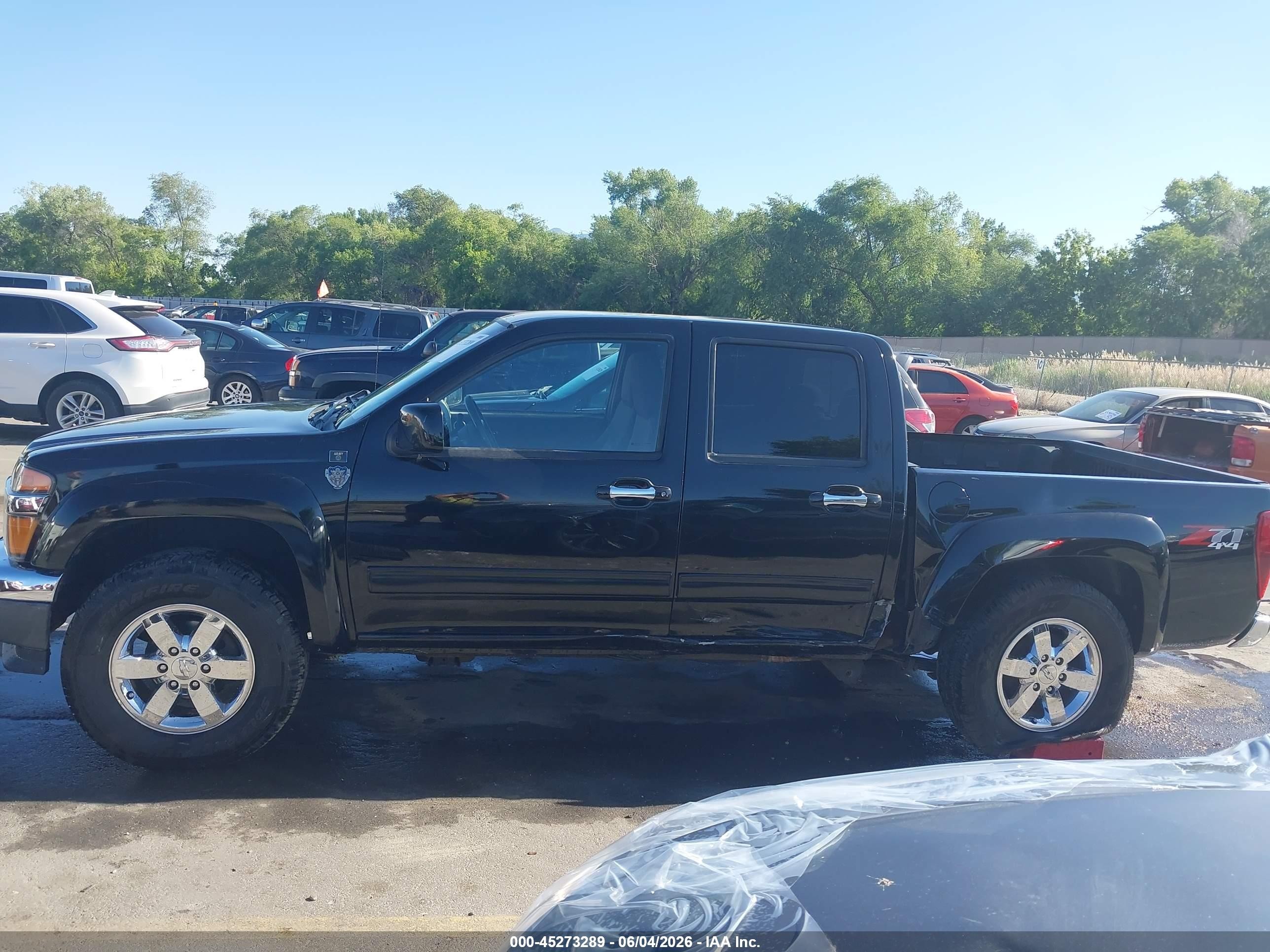 2012 Chevrolet Colorado 2lt Black vin: 1GCHTDFE0C8142875