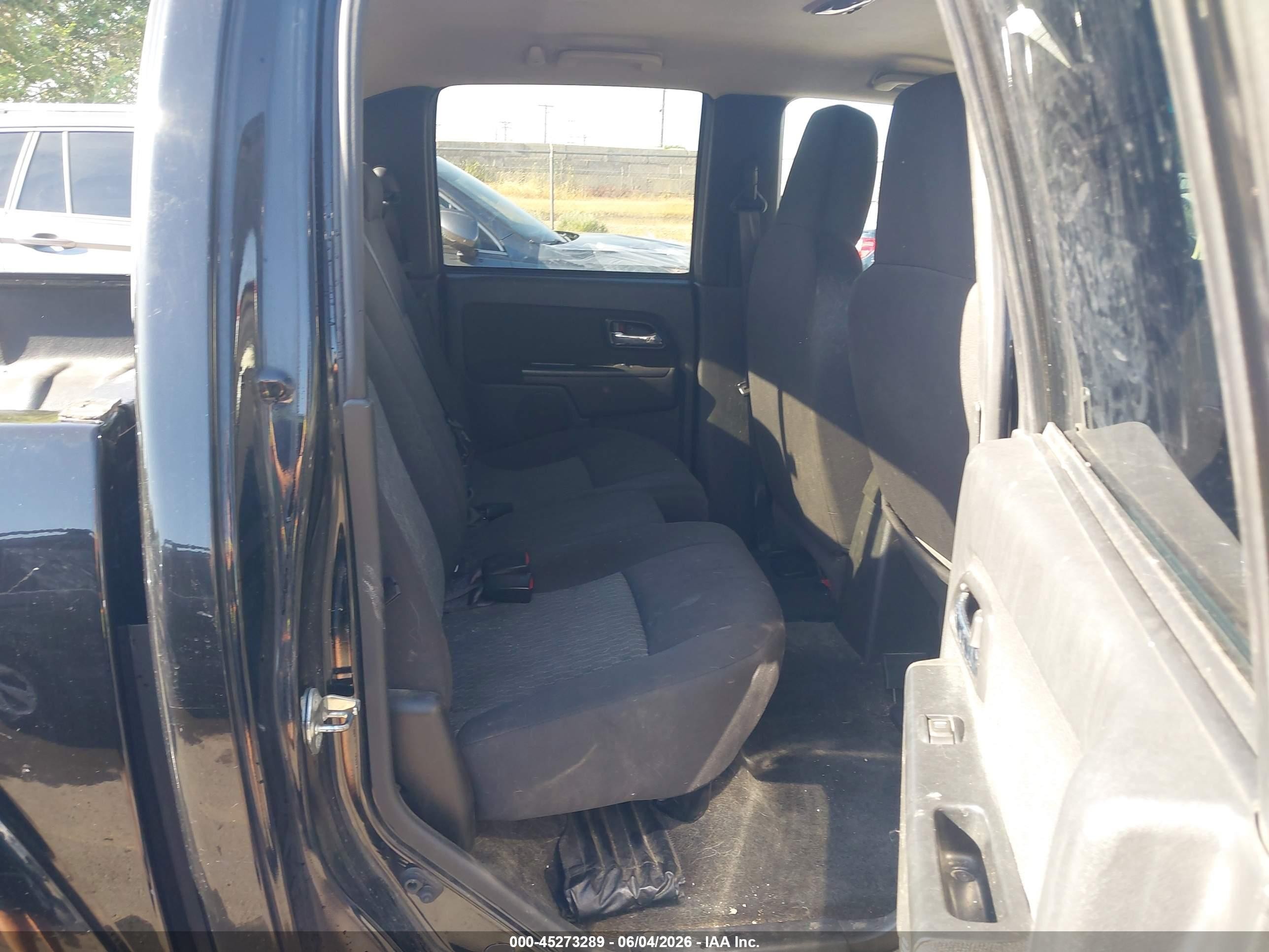 2012 Chevrolet Colorado 2lt Black vin: 1GCHTDFE0C8142875