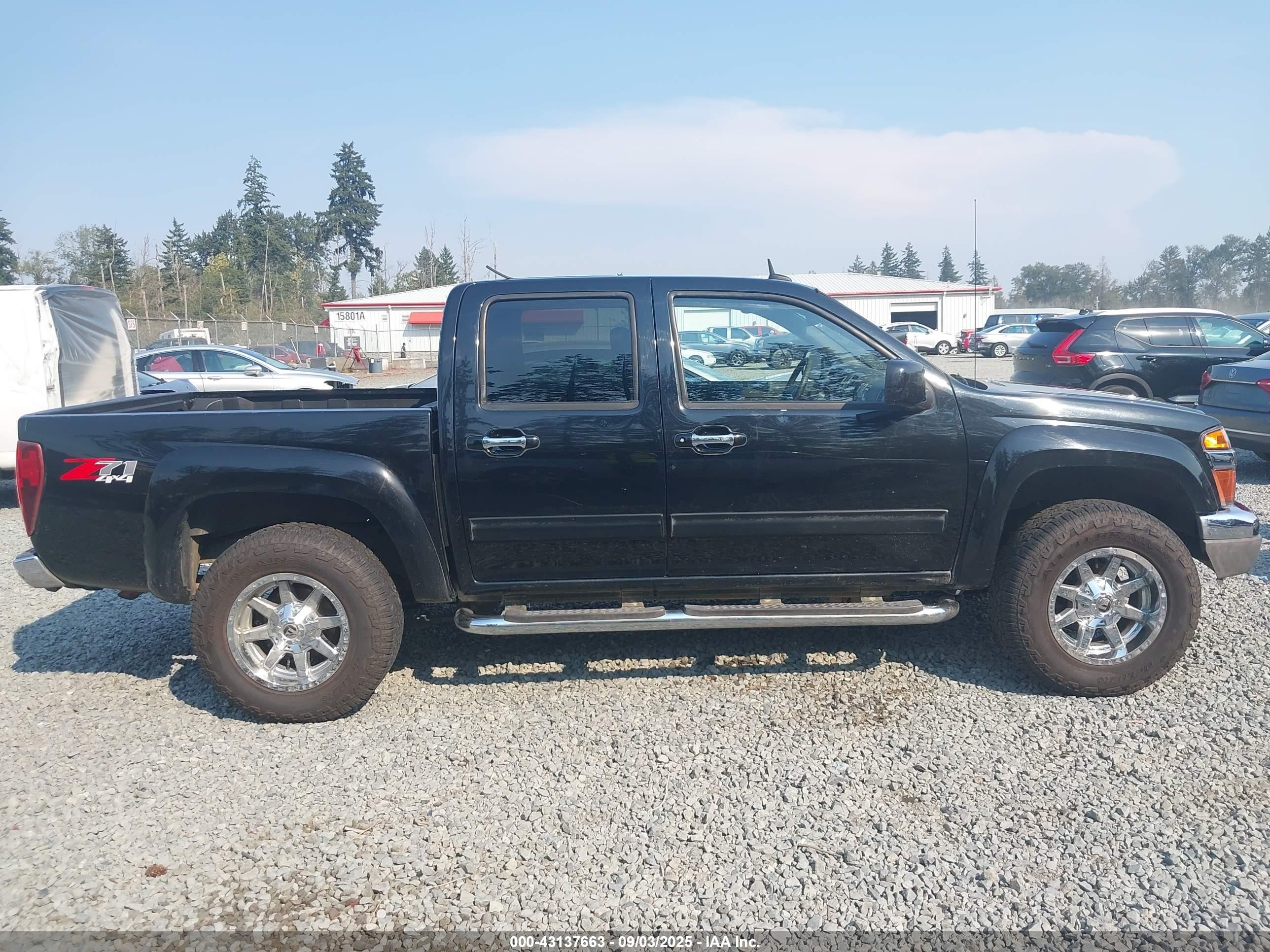 2012 Chevrolet Colorado 2lt Black vin: 1GCHTDFE1C8101106