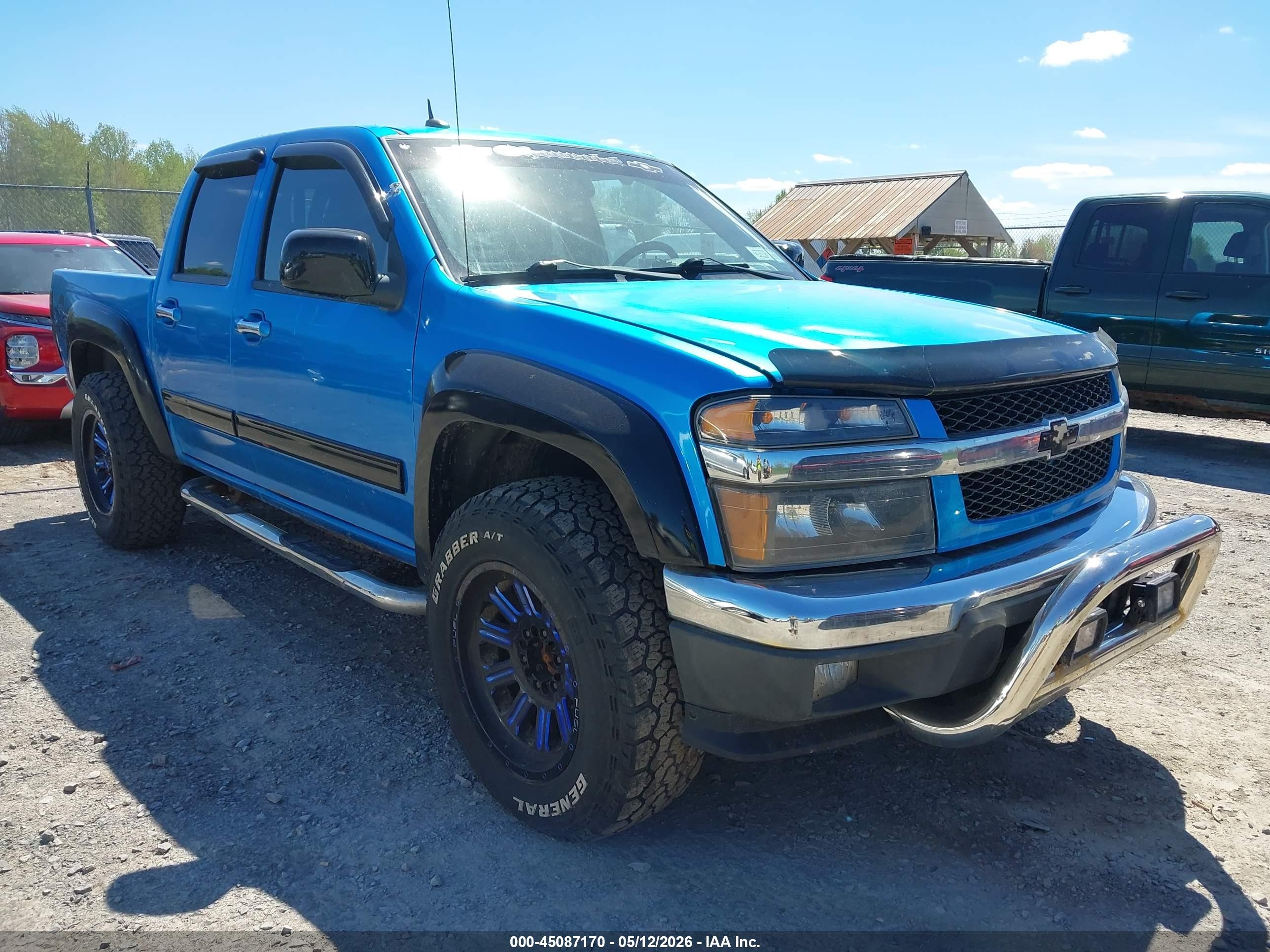 2012 Chevrolet Colorado 2lt Blue vin: 1GCHTDFE2C8127813