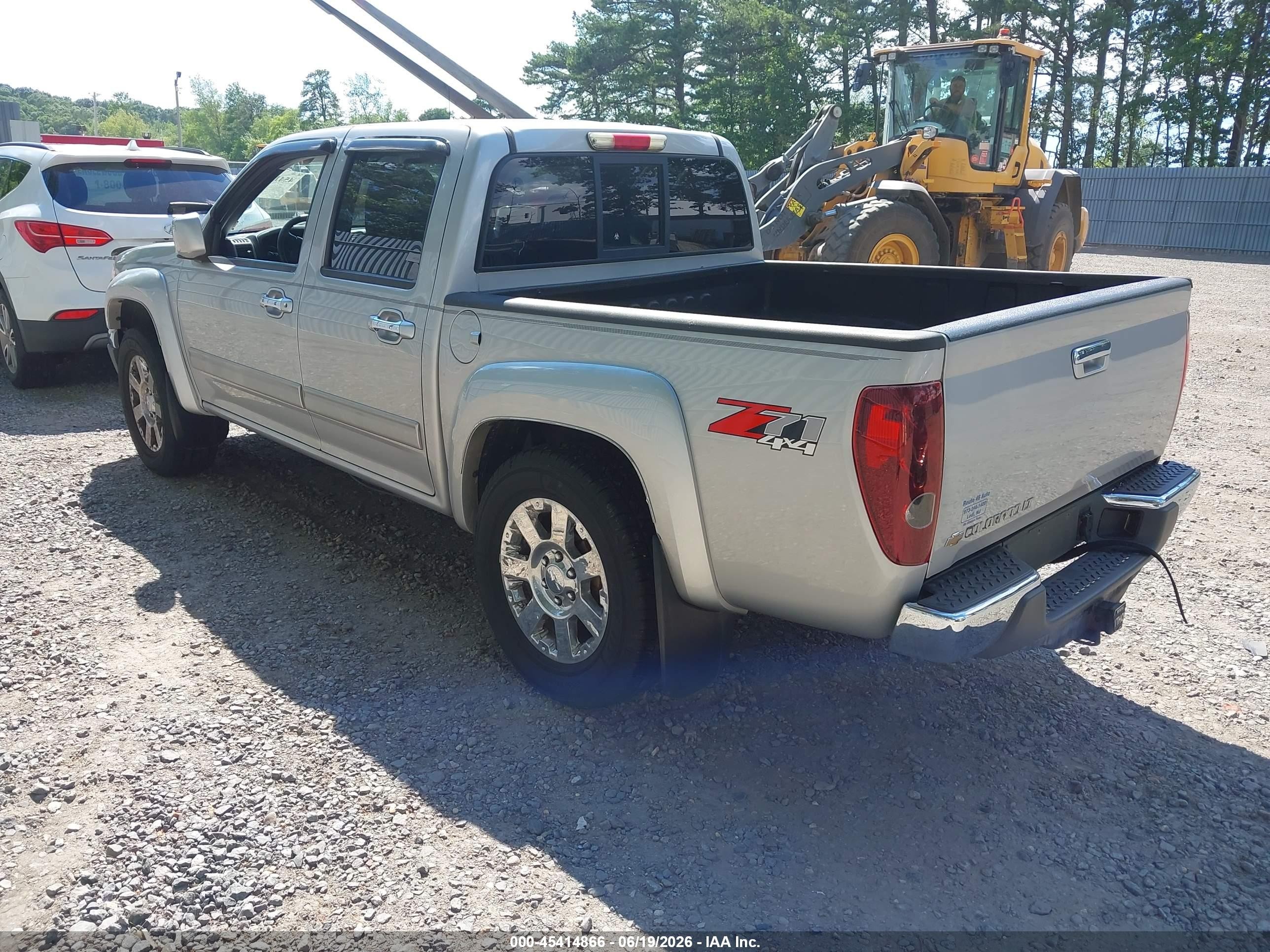 2012 Chevrolet Colorado Lt W/2lt Silver vin: 1GCHTDFE2C8135281