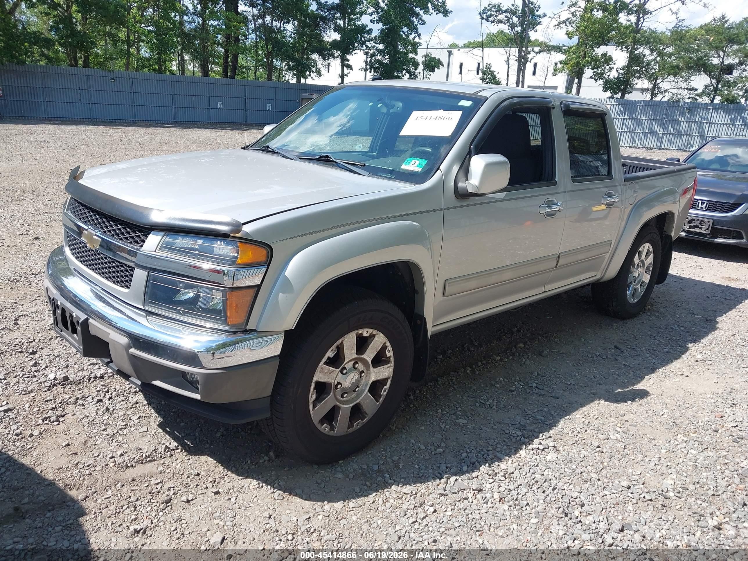 2012 Chevrolet Colorado Lt W/2lt Silver vin: 1GCHTDFE2C8135281