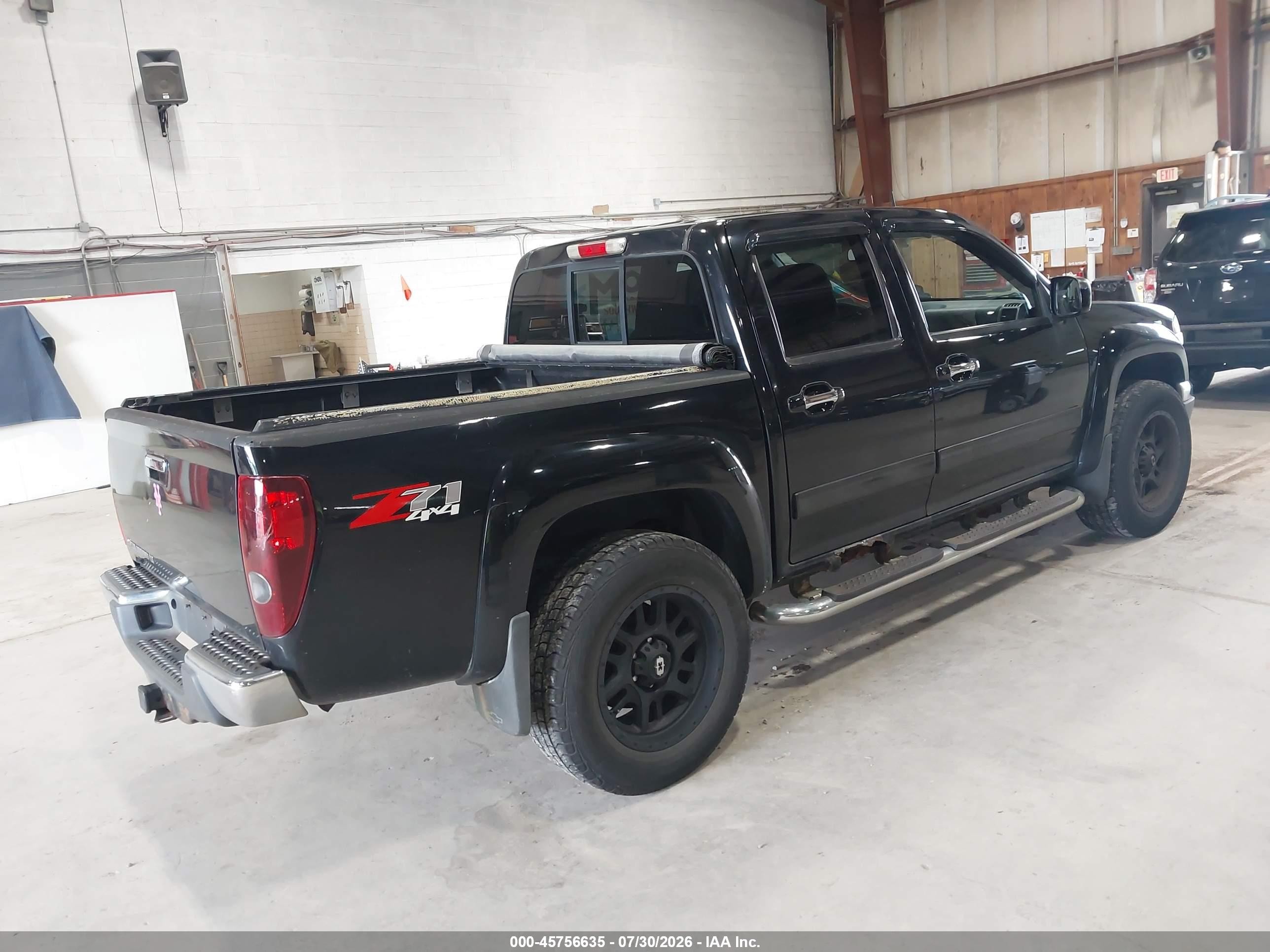 2012 Chevrolet Colorado Lt W/2lt Black vin: 1GCHTDFE3C8150971
