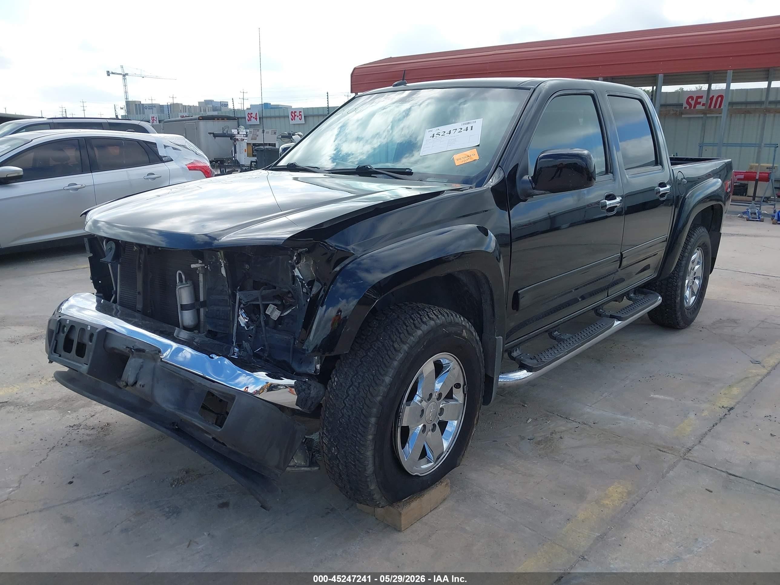2012 Chevrolet Colorado 2lt Black vin: 1GCHTDFE3C8165728