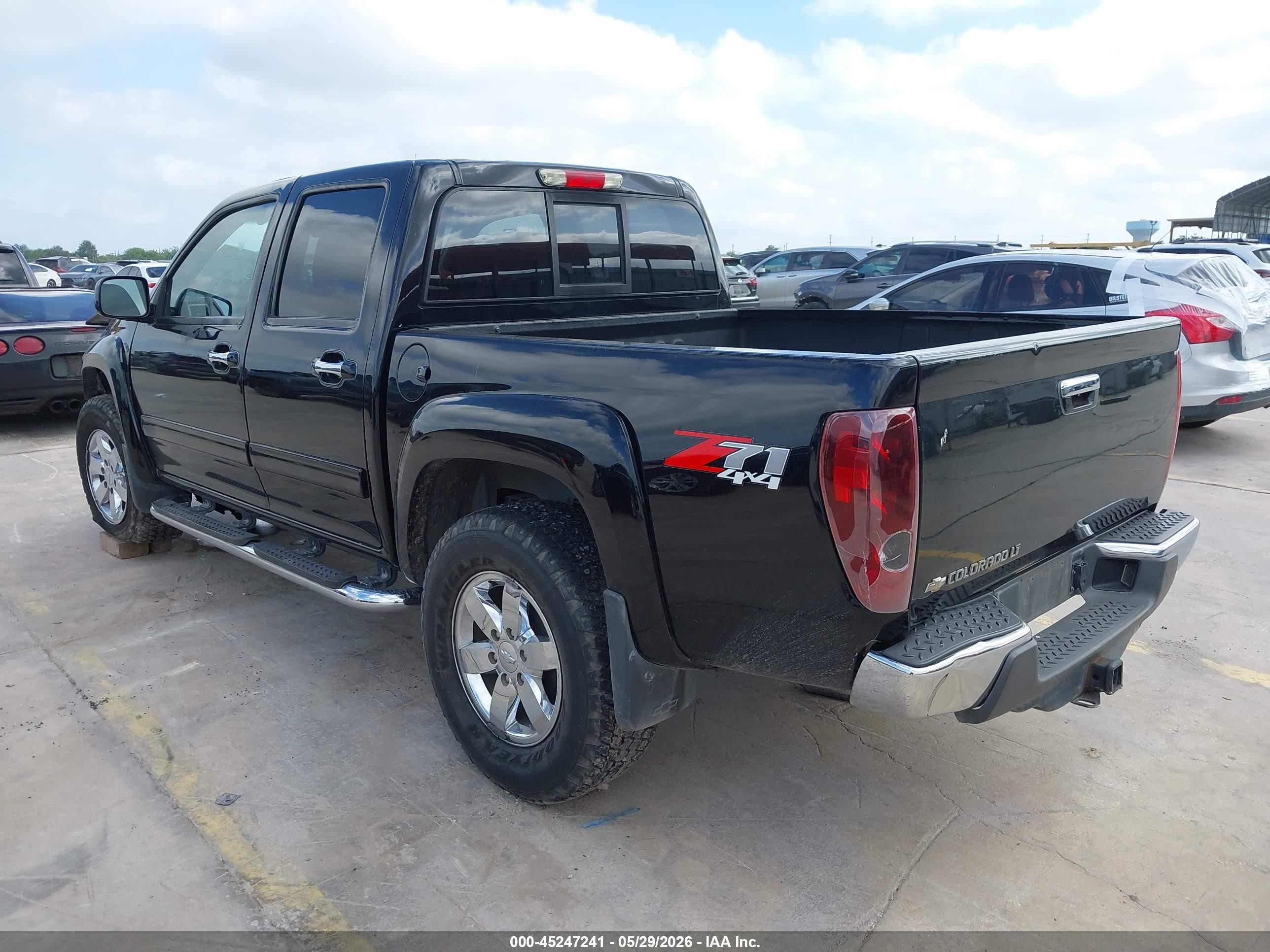 2012 Chevrolet Colorado 2lt Black vin: 1GCHTDFE3C8165728