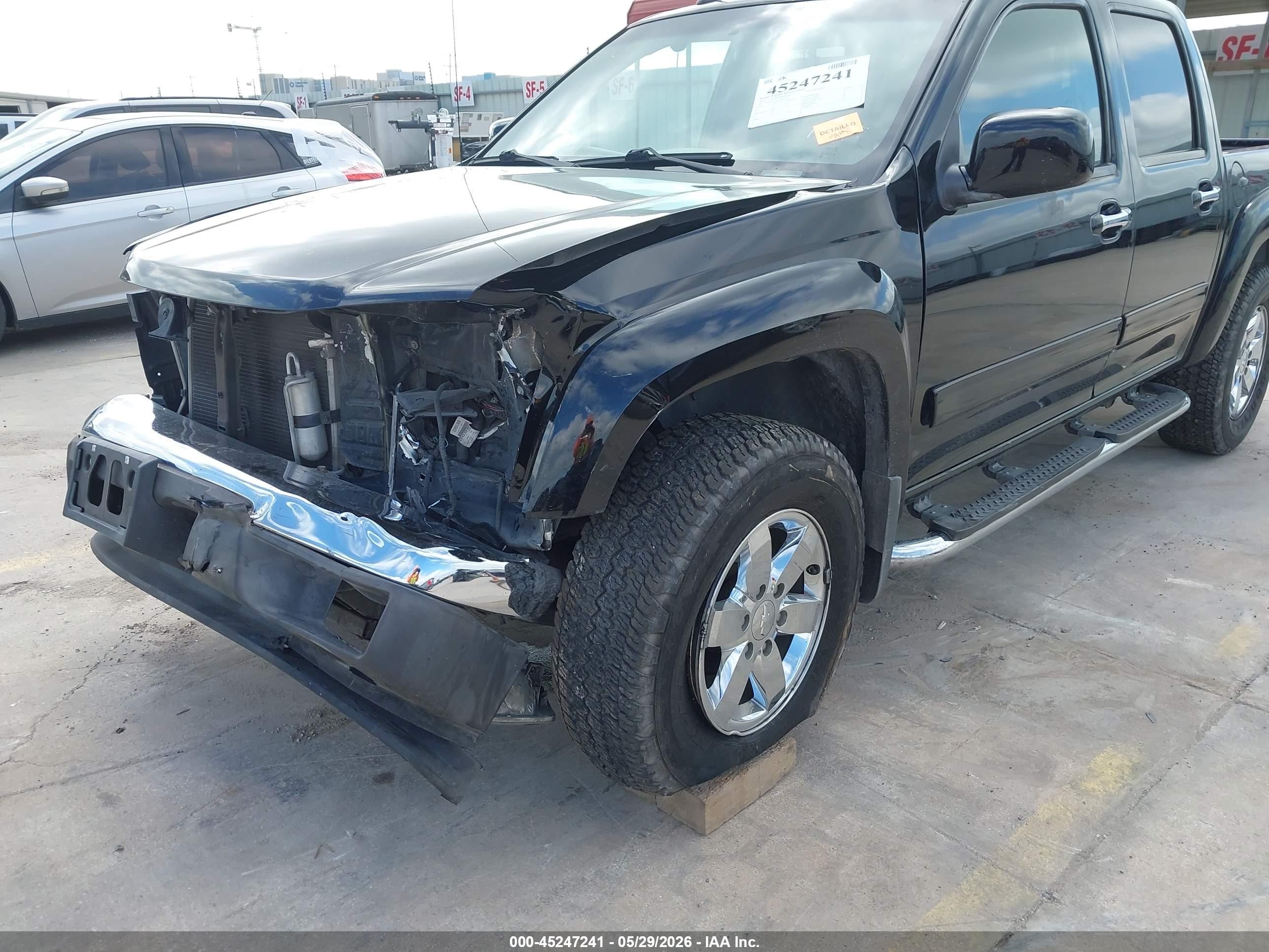 2012 Chevrolet Colorado 2lt Black vin: 1GCHTDFE3C8165728