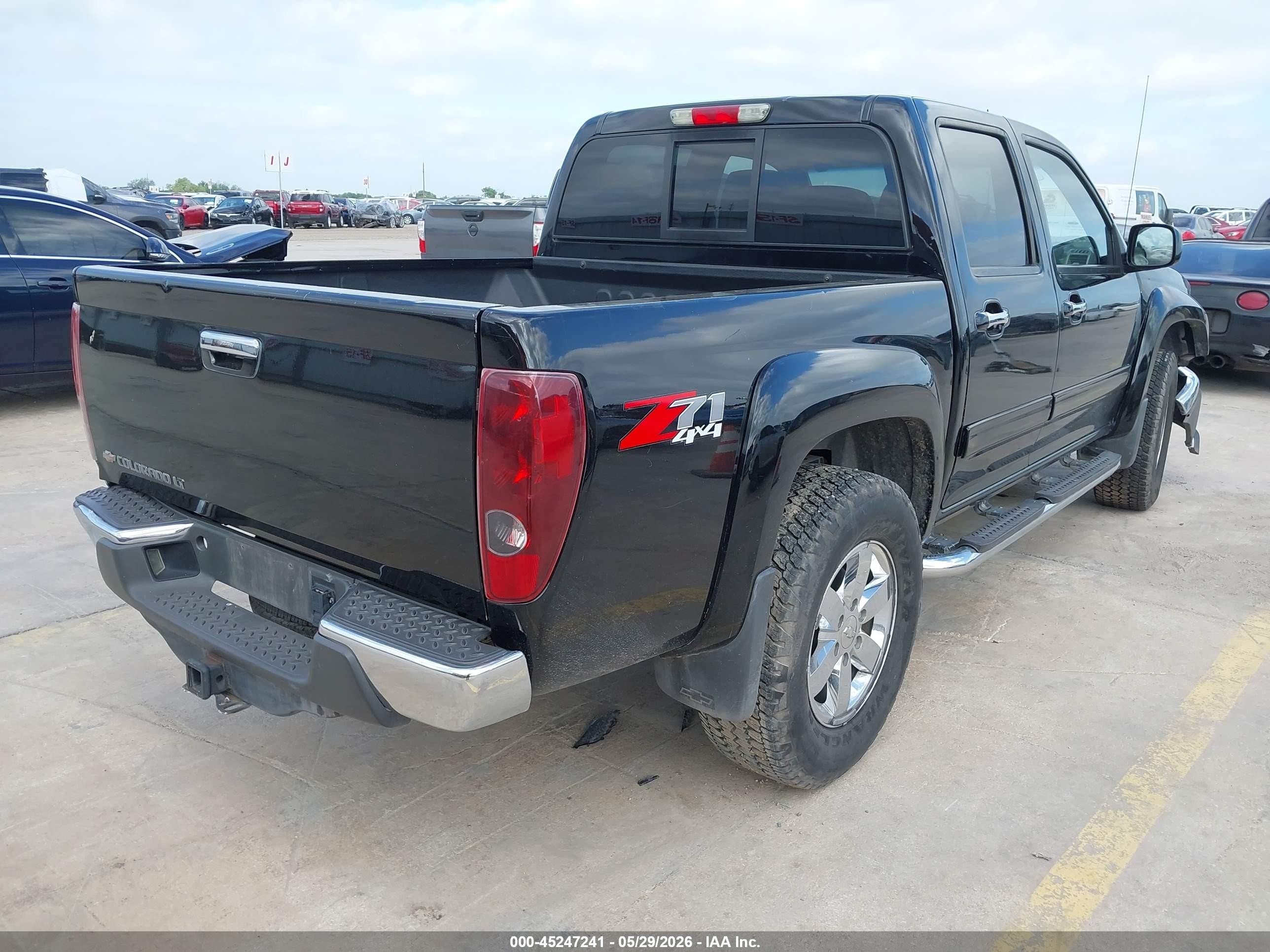 2012 Chevrolet Colorado 2lt Black vin: 1GCHTDFE3C8165728